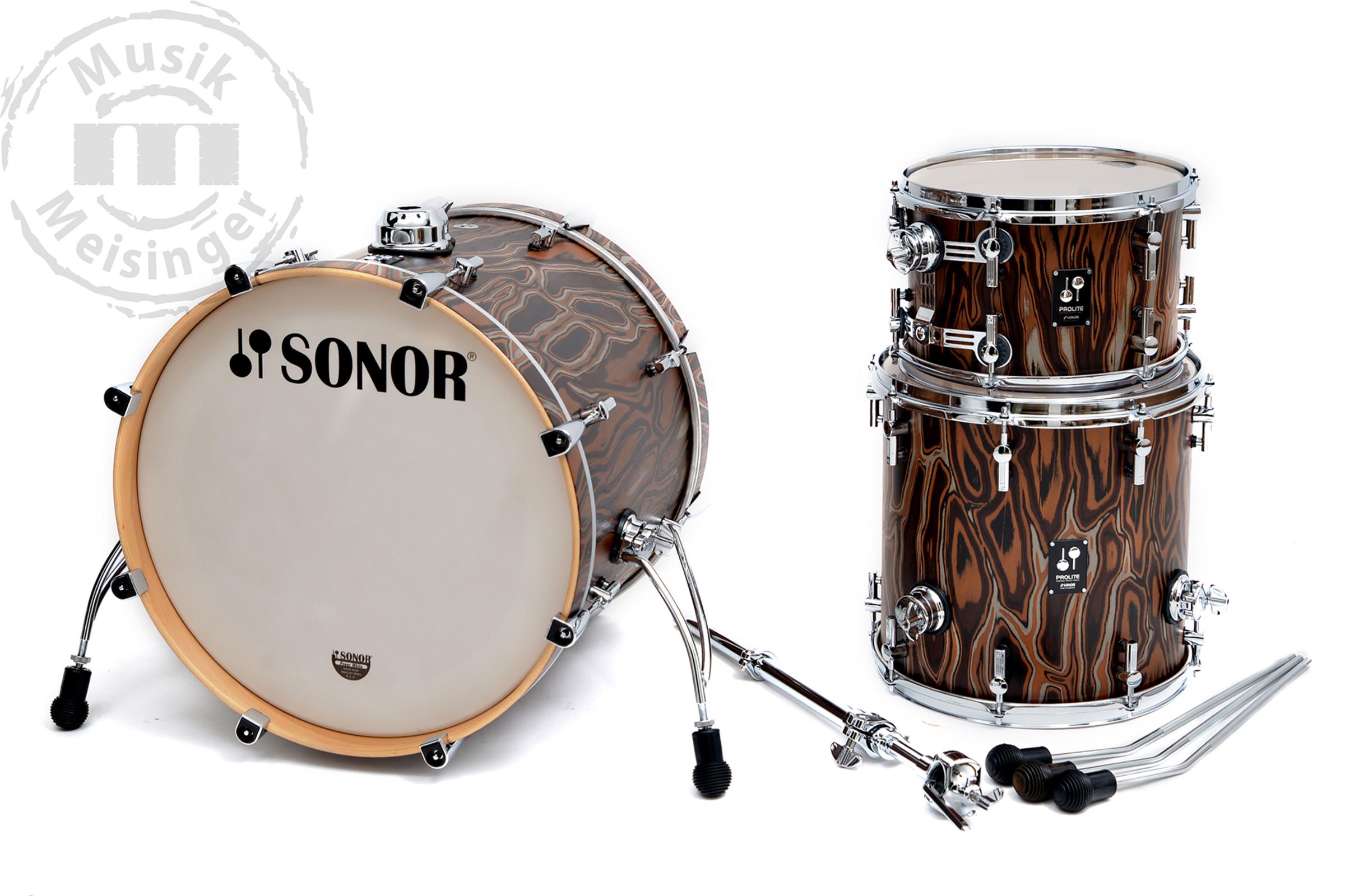 Sonor ProLite 22BD/12TT/16FT Elder Tree