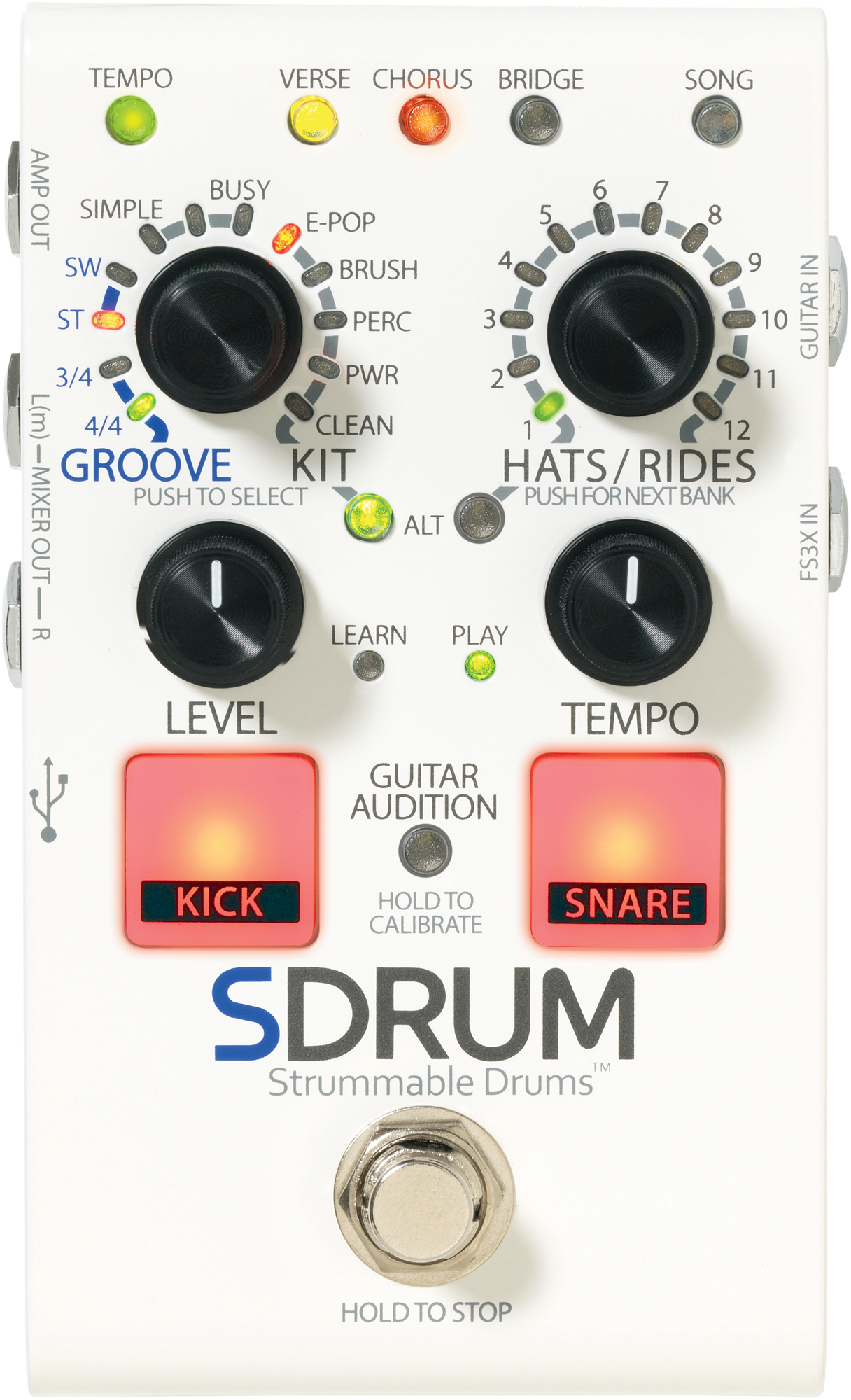 DigiTech SDRUM Strummable Drums