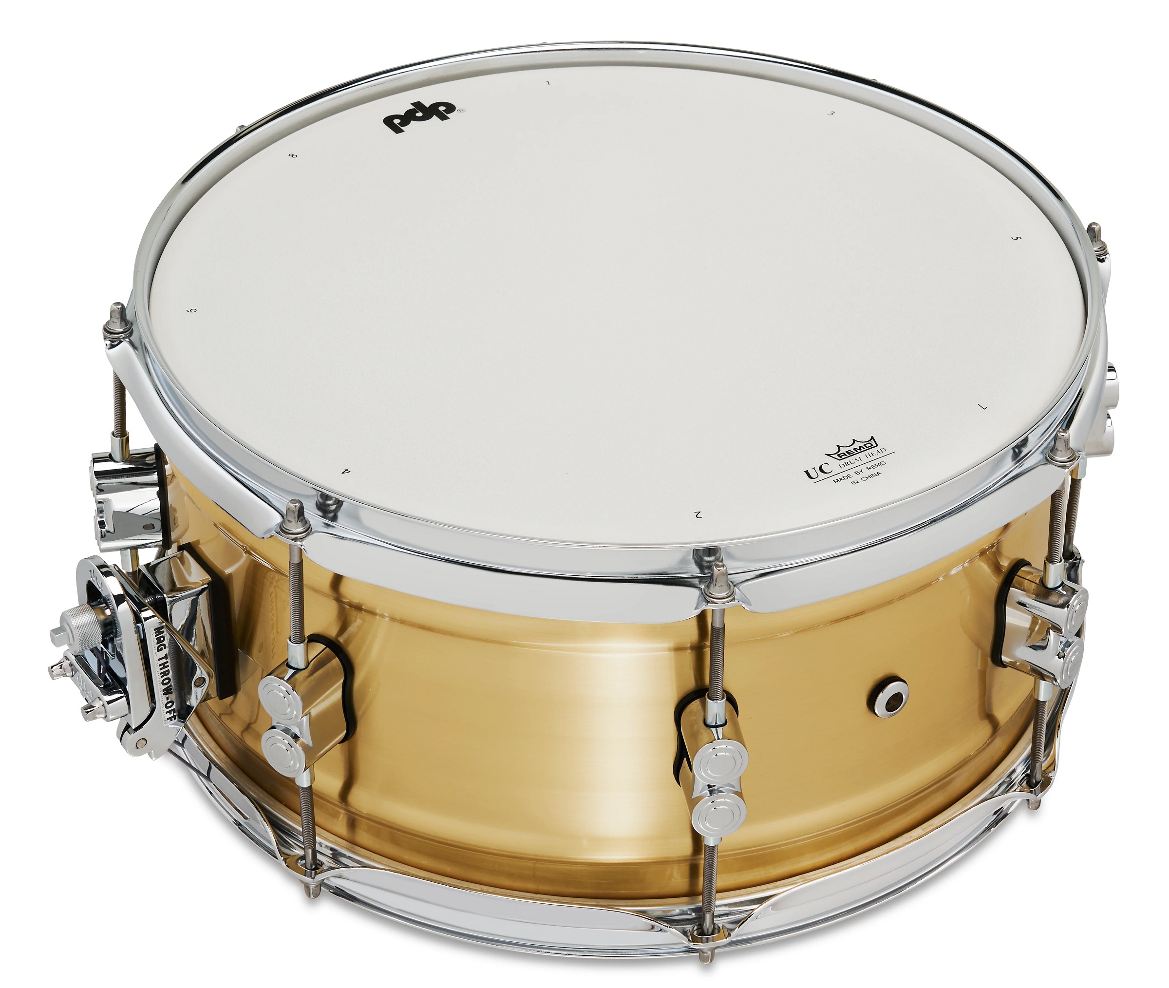 PDP Concept Brushed Brass Snare 14"x6,5"