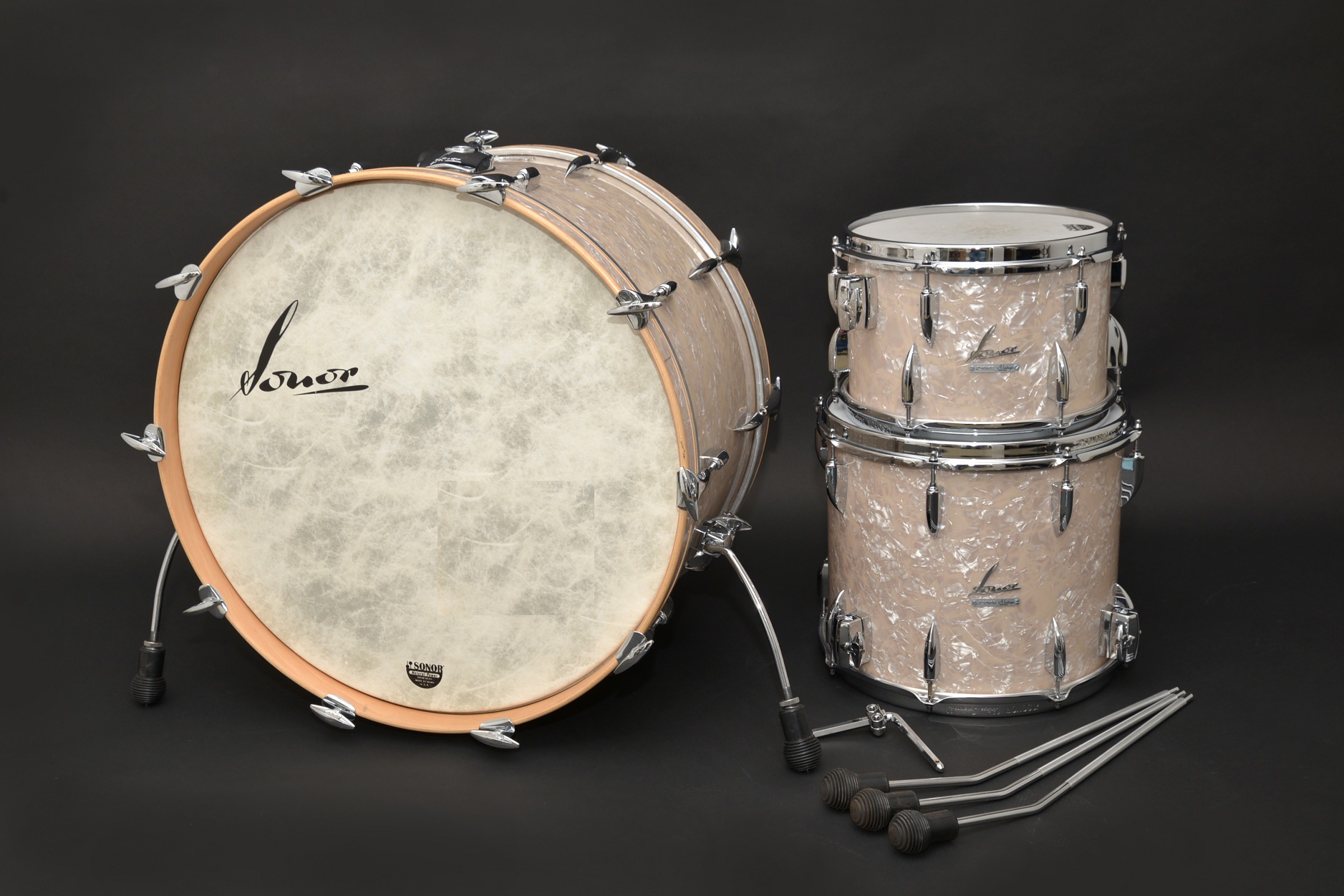Sonor Vintage 20BD(WM)/12TT/14FT Vintage Pearl