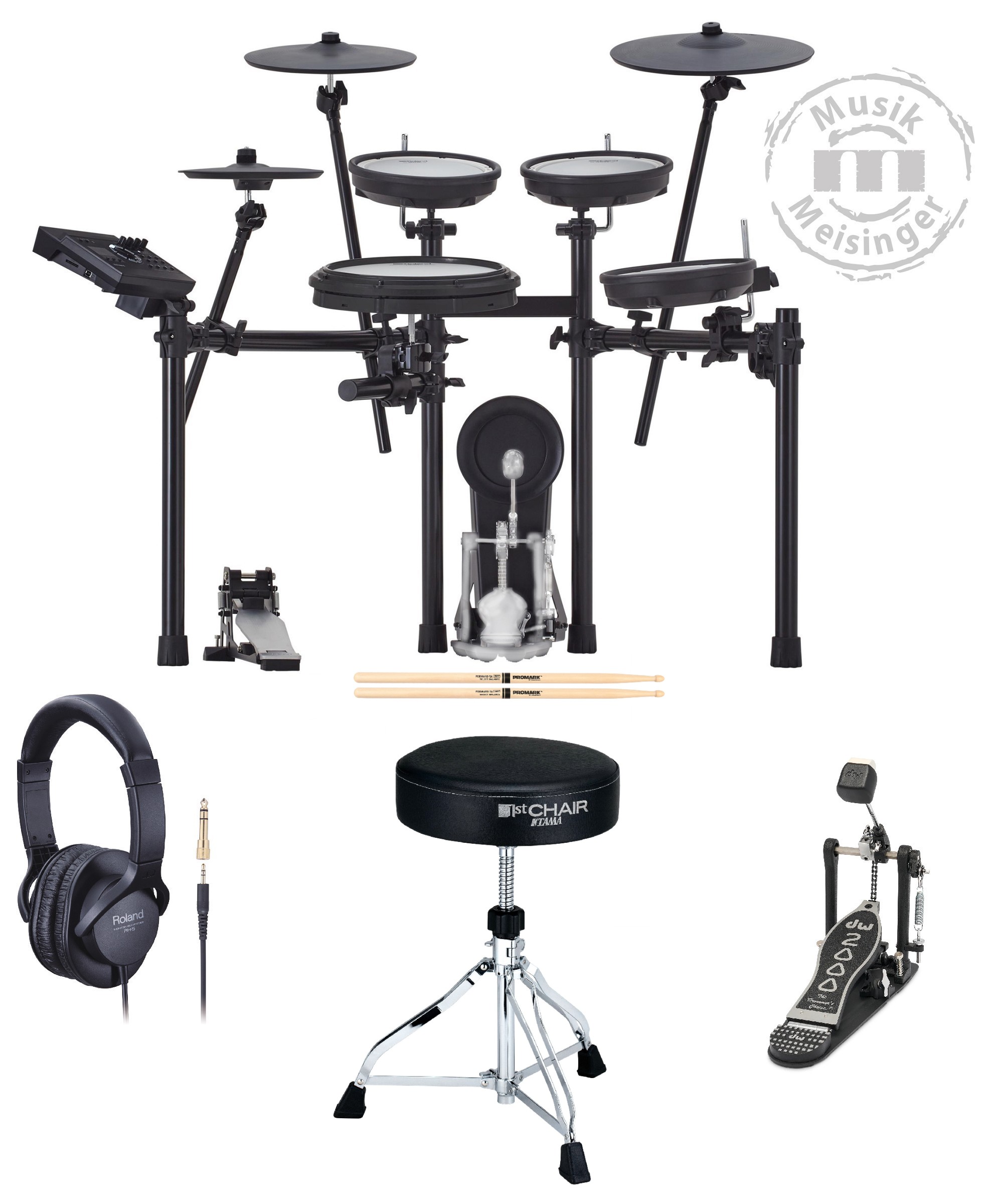 Roland TD-17KV2 E-Drum Set Bundle
