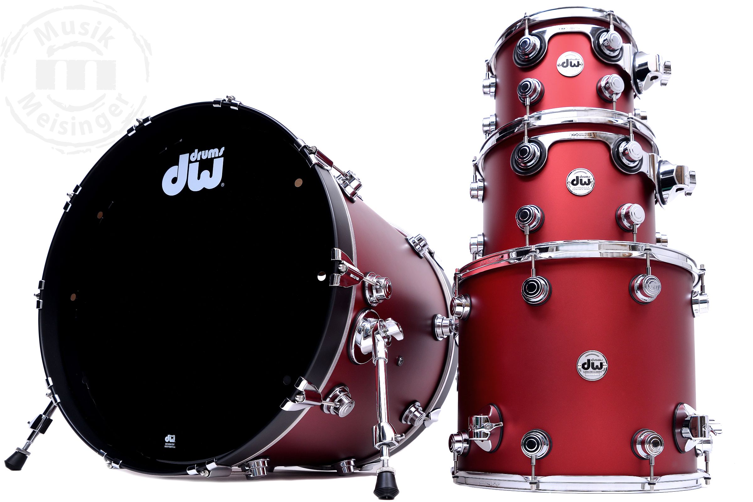 dw Collectors 22B/10T/12T/16F Black Cherry Metallic