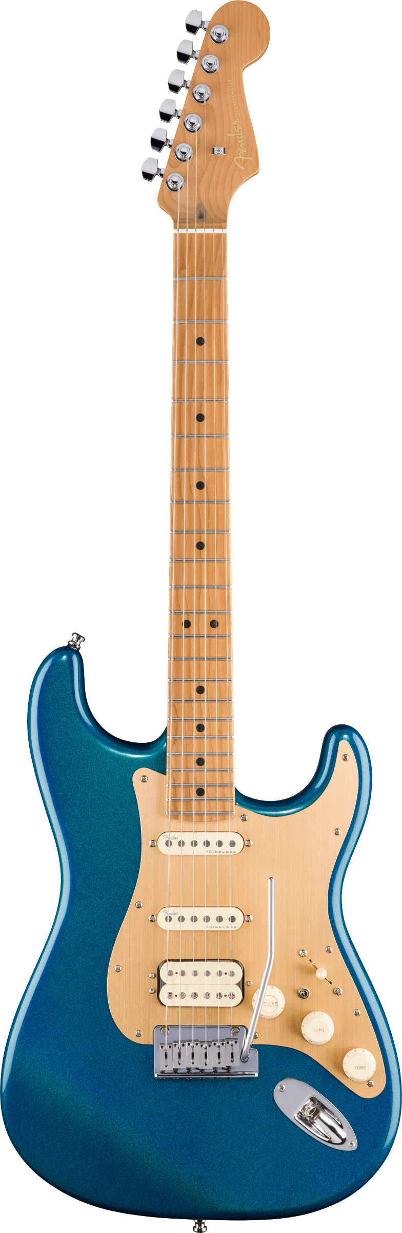 FENDER DE ULTRA II STRAT HSS RMN AUR
