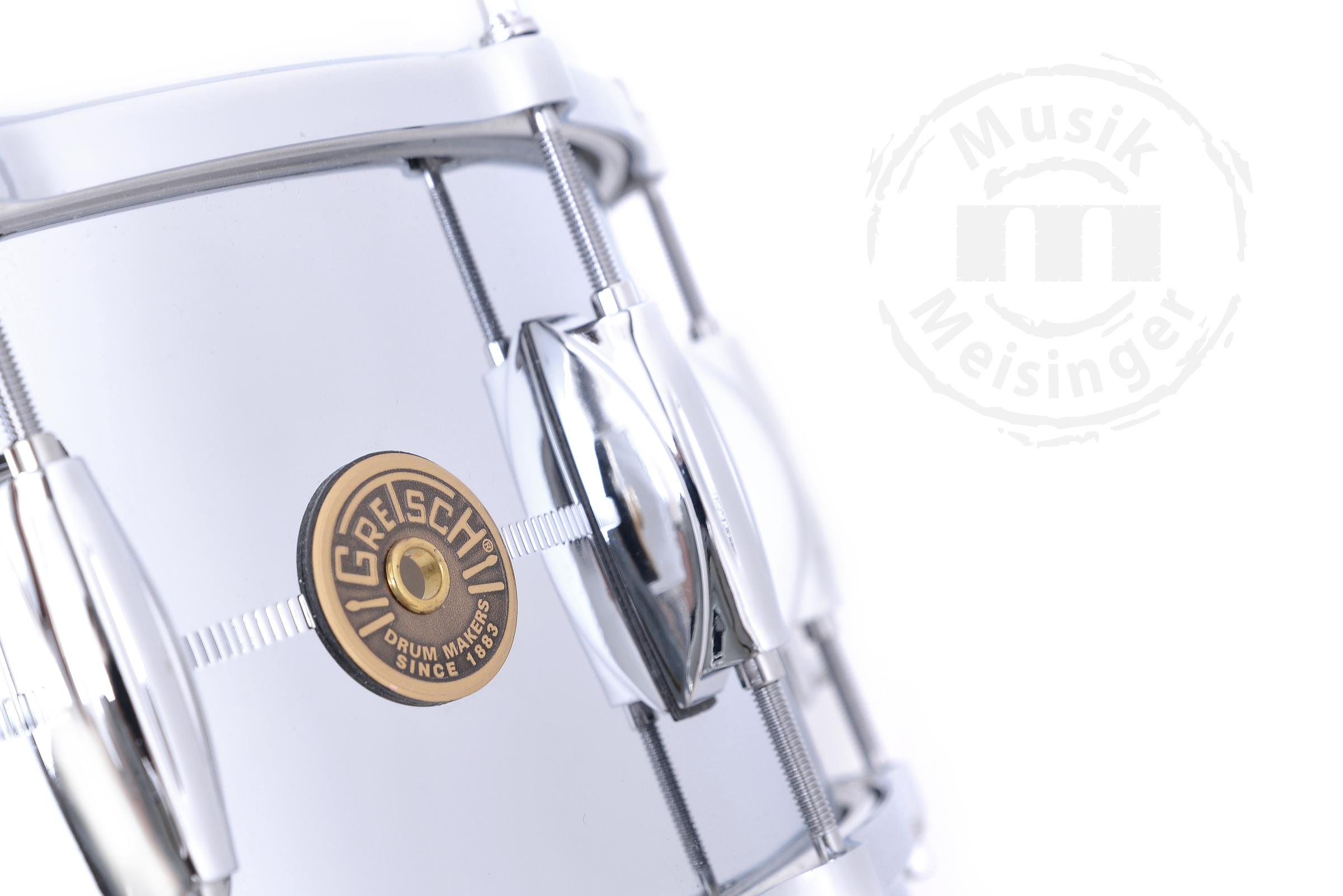 Gretsch Drums 14x6,5" Snare Chrome over Brass