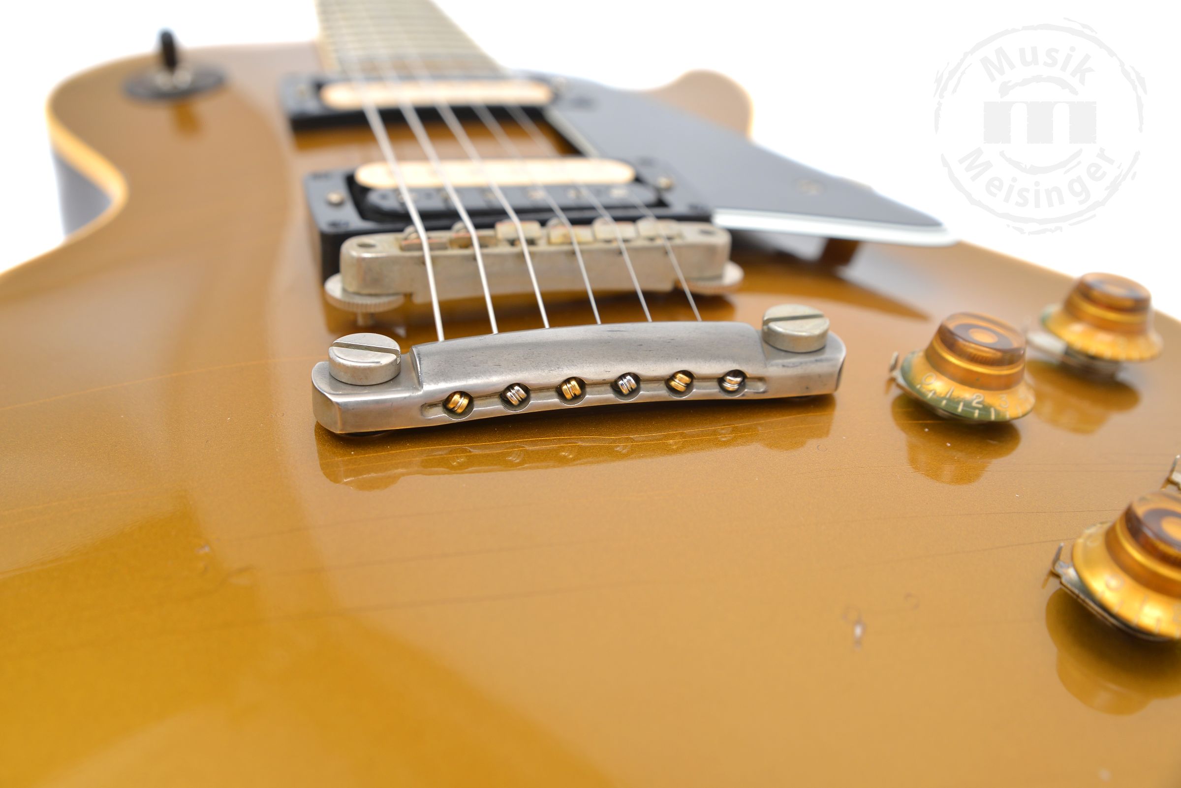 GIBSON 57 Les Paul Standard Goldtop Darkback Light Aged NH