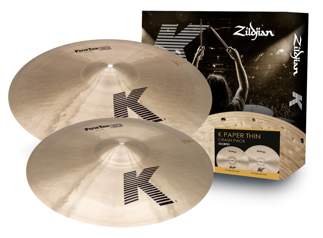 Zildjian K-Series Paper Thin Crash Set 18" und 20"