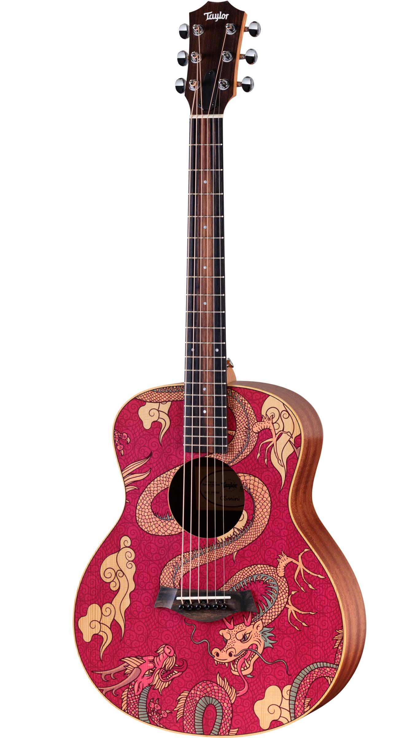 TAYLOR GS Mini-e Special Edition,Dragon,Colorful