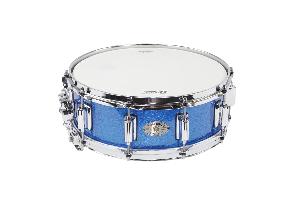 Rogers 14x5 Dyna-Sonic Snare Blue Sparkle Rogers 14x5 Dyna-Sonic Snare Blue Sparkle