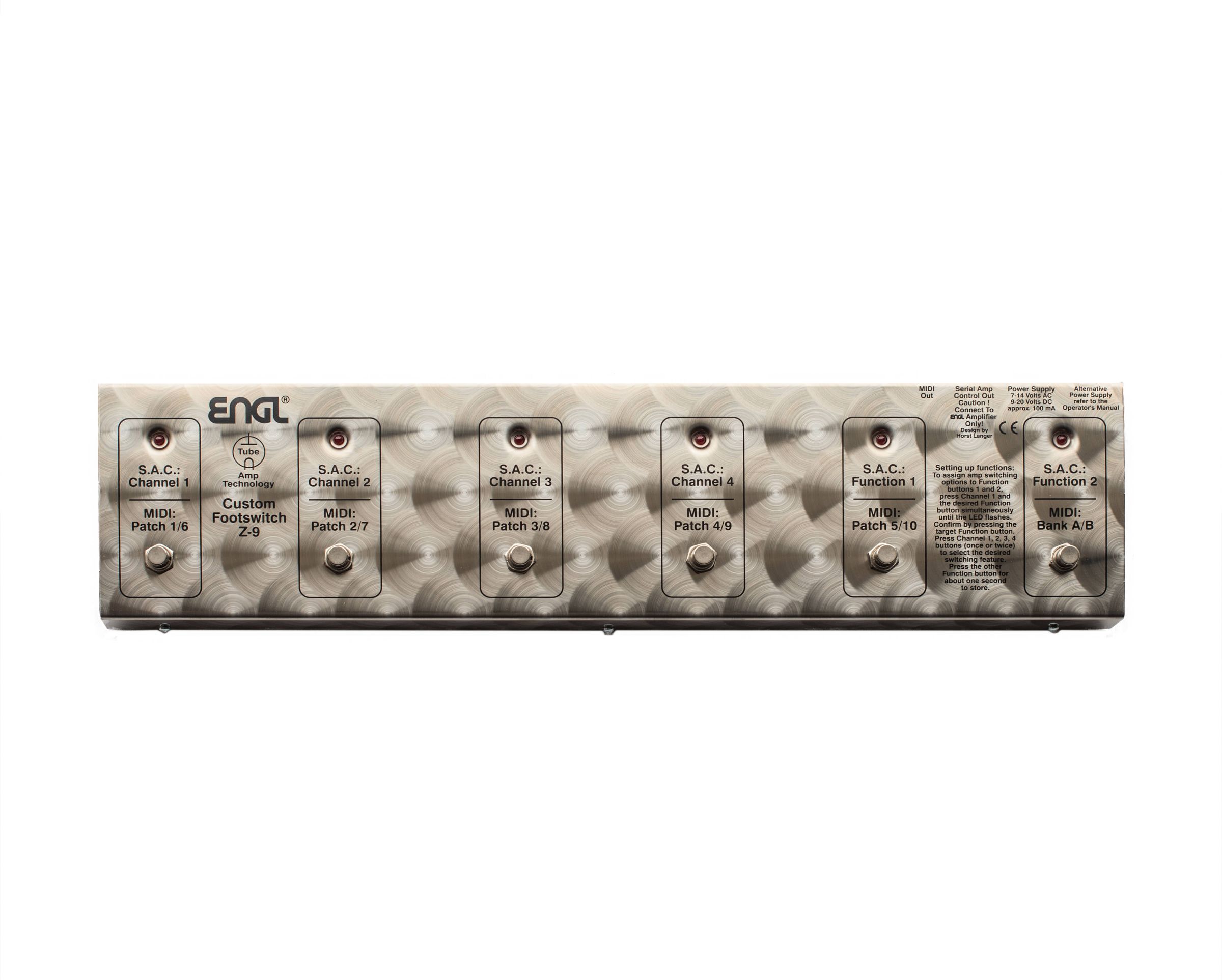 ENGL Z9 MIDI Fußleiste