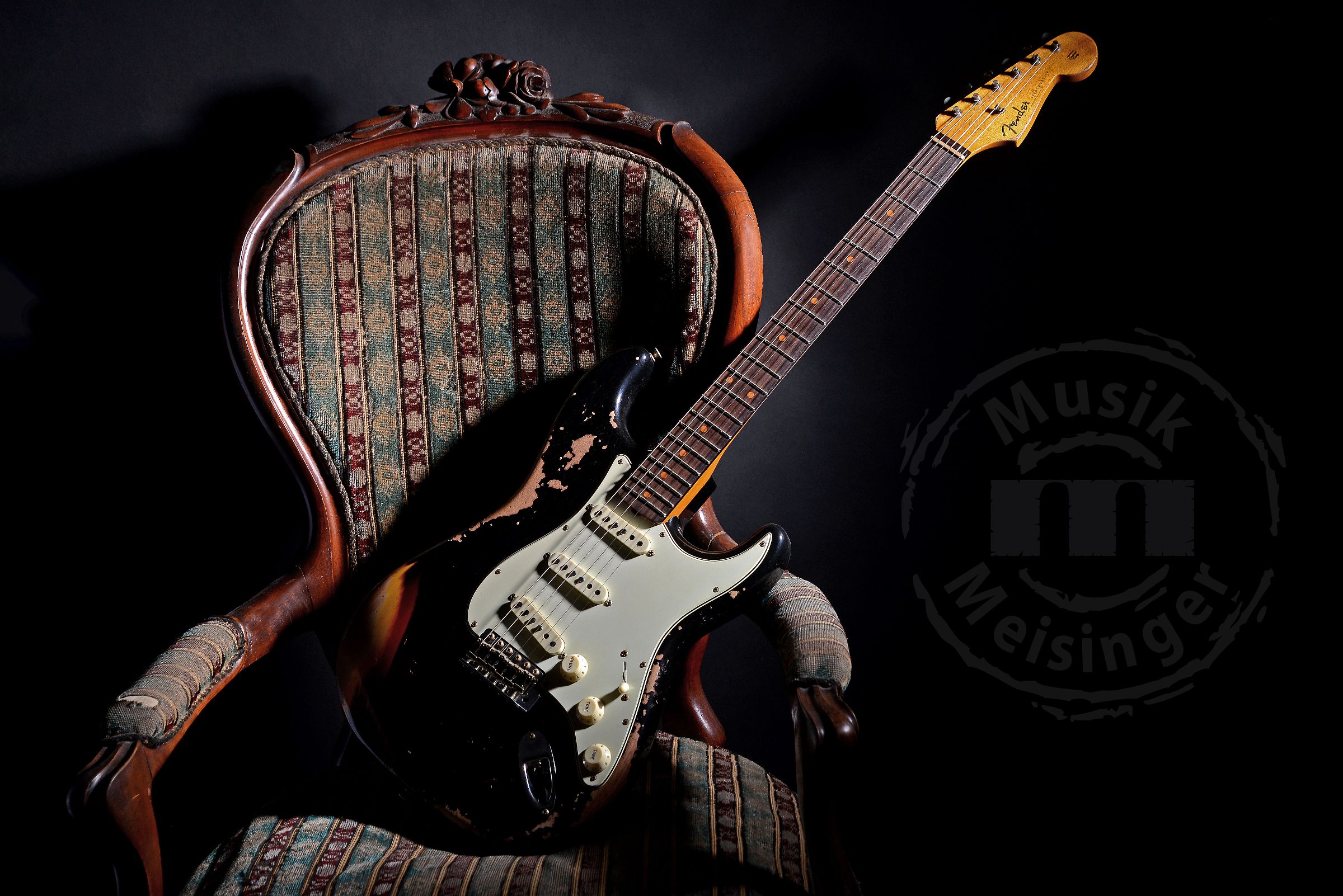 FENDER B3 60 STRAT HREL - ABLK/3TSB