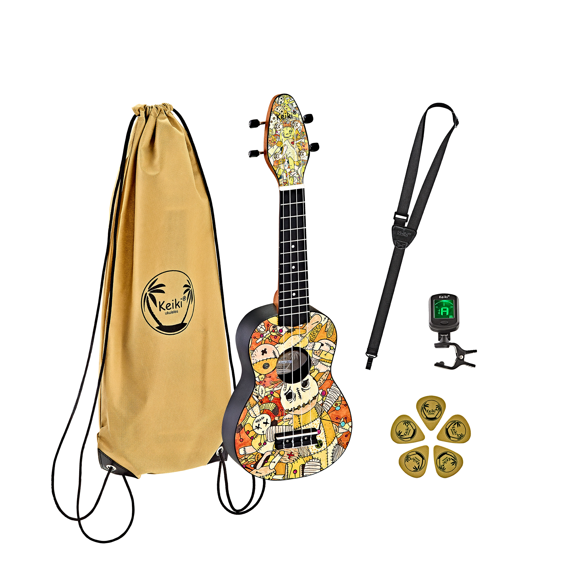 KEIKI K2-VP "Voodoo Puttet", inkl. GYMBAG