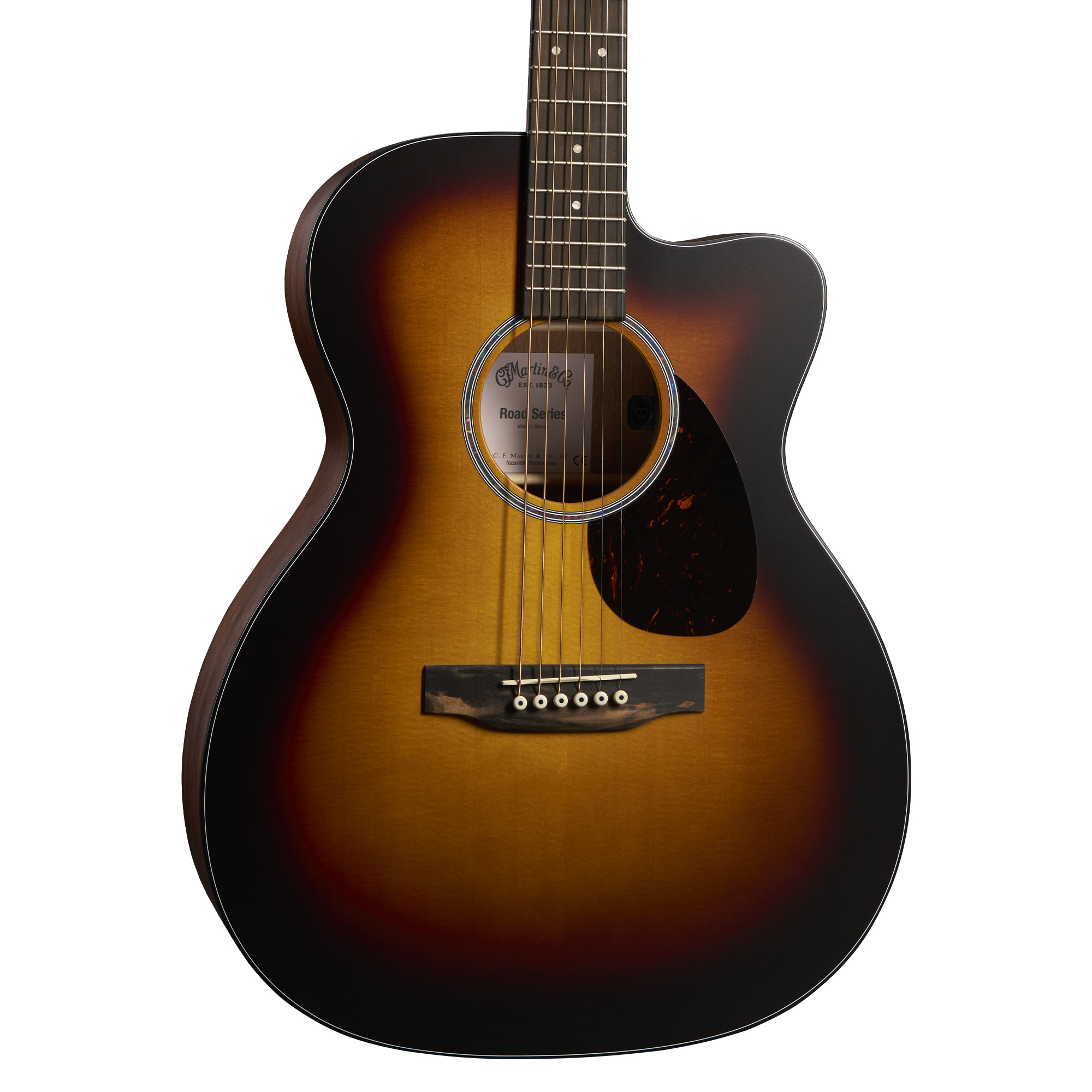 MARTIN GUITARS OMC-10E Modern, Burst