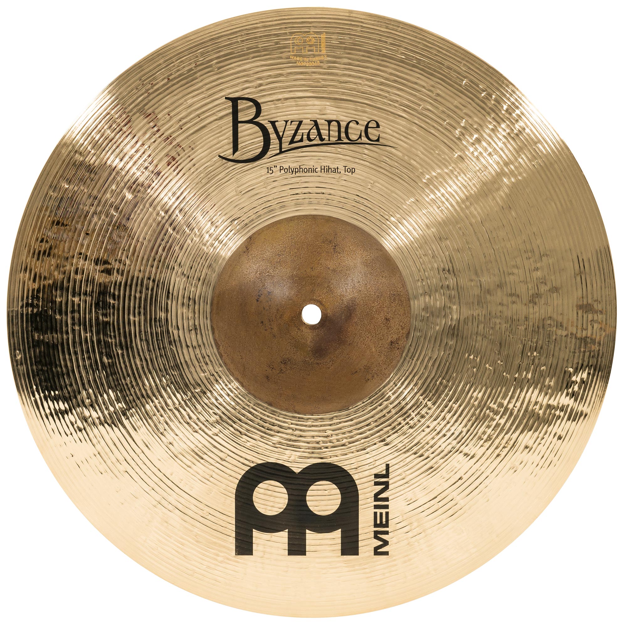 Meinl Byzance 15" Polyphonic Hihat Brilliant Meinl Byzance 15" Polyphonic Hihat Brilliant