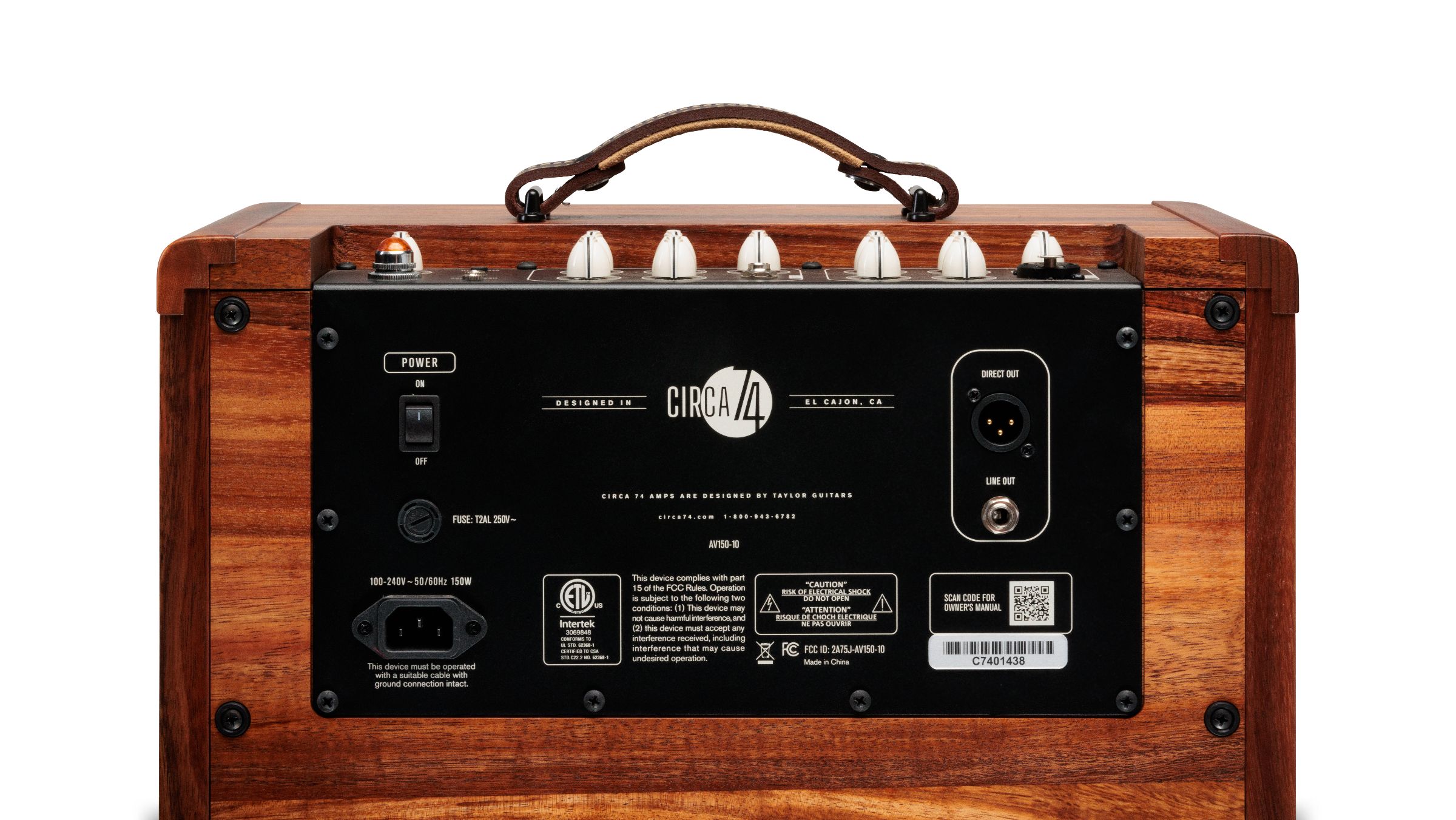 TAYLOR Circa 74 AV150-10 Koa