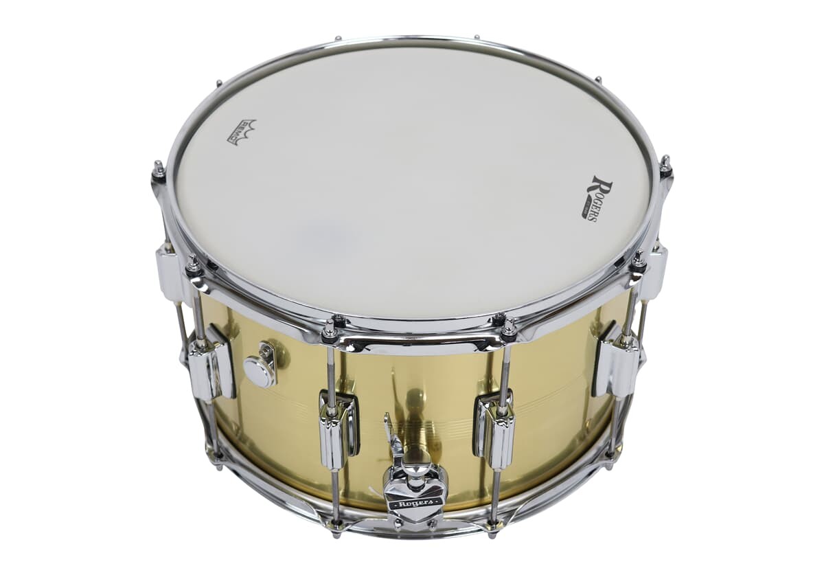 Rogers 14x8 Super Ten 7 Natural Brass Rogers 14x8 Super Ten 7 Natural Brass