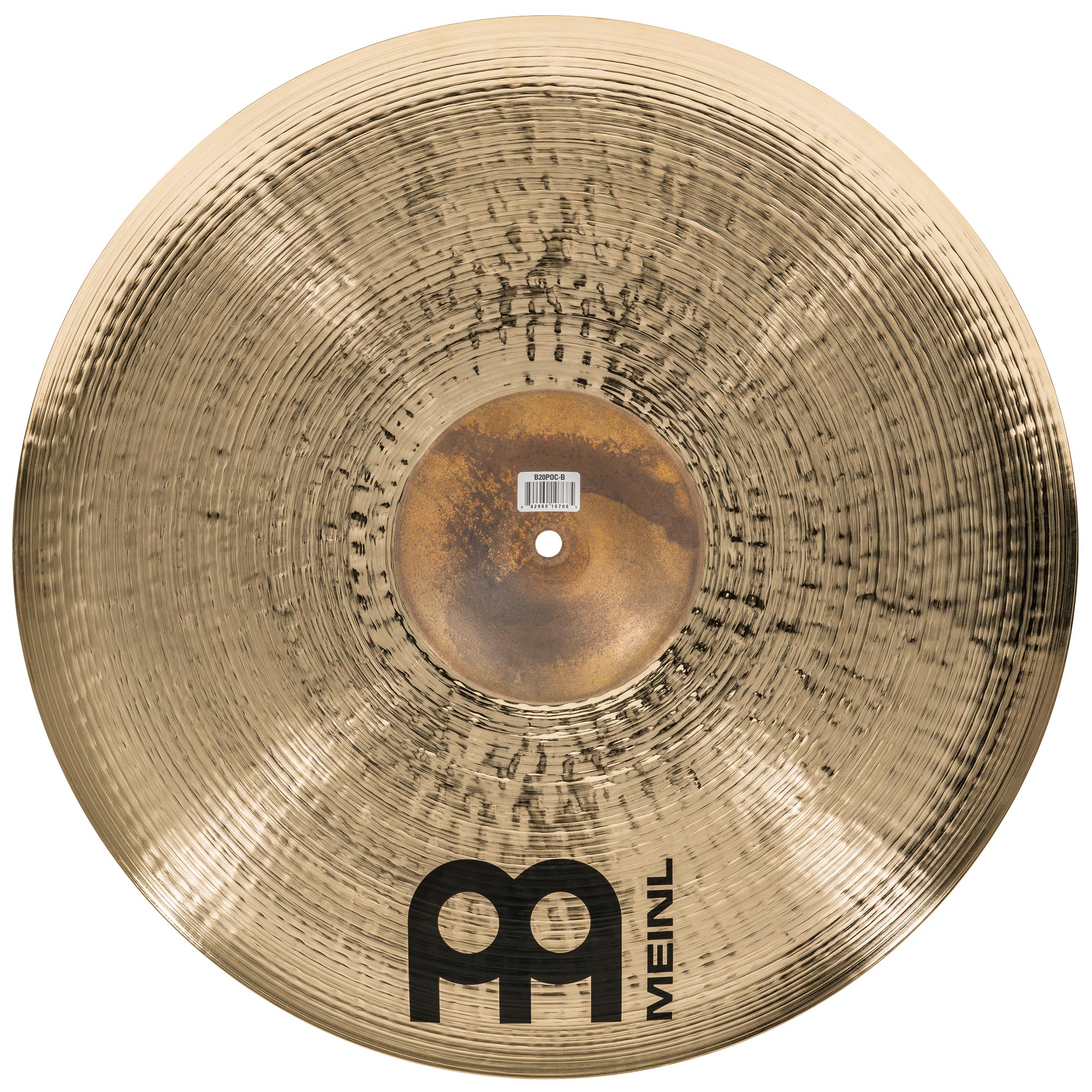 Meinl Byzance 20" Polyphonic Crash Brilliant Meinl Byzance 20" Polyphonic Crash Brilliant