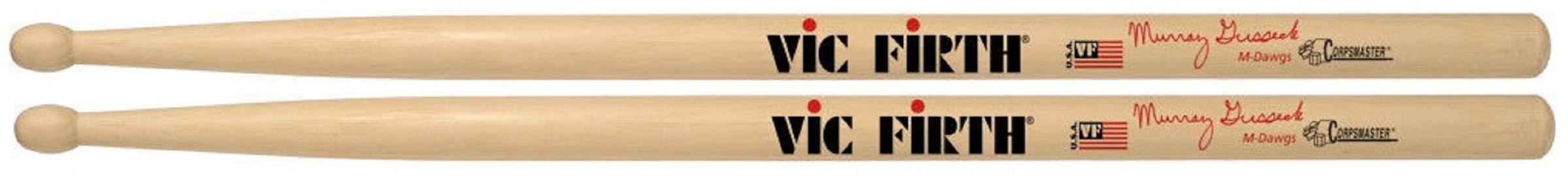 Vic Firth VFSMG Sticks Corpmaster Murray Gussek (Snare Stick)