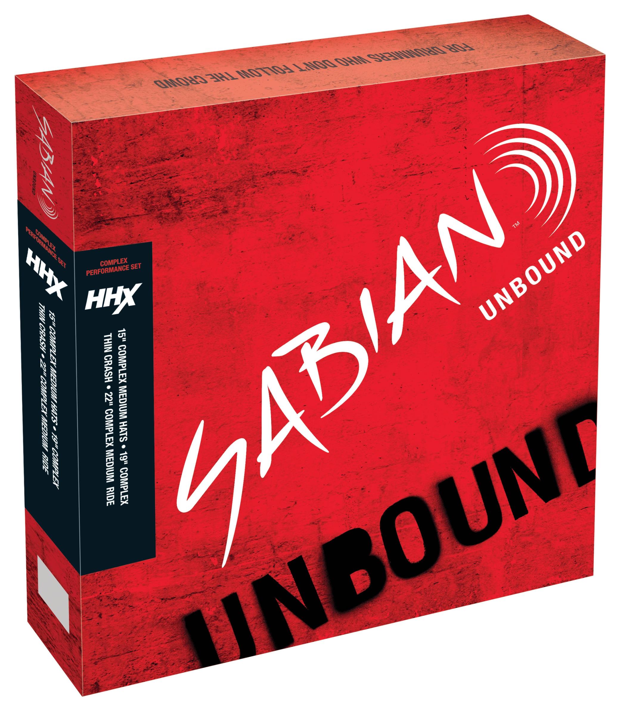 Sabian HHX Complex Performance Set 15H/19C/22R