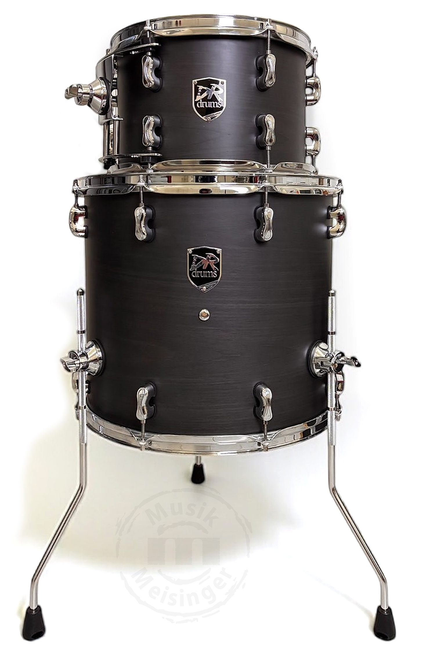 DR Drums Stage Attack 22BD/12TT/16FT Ghost Black