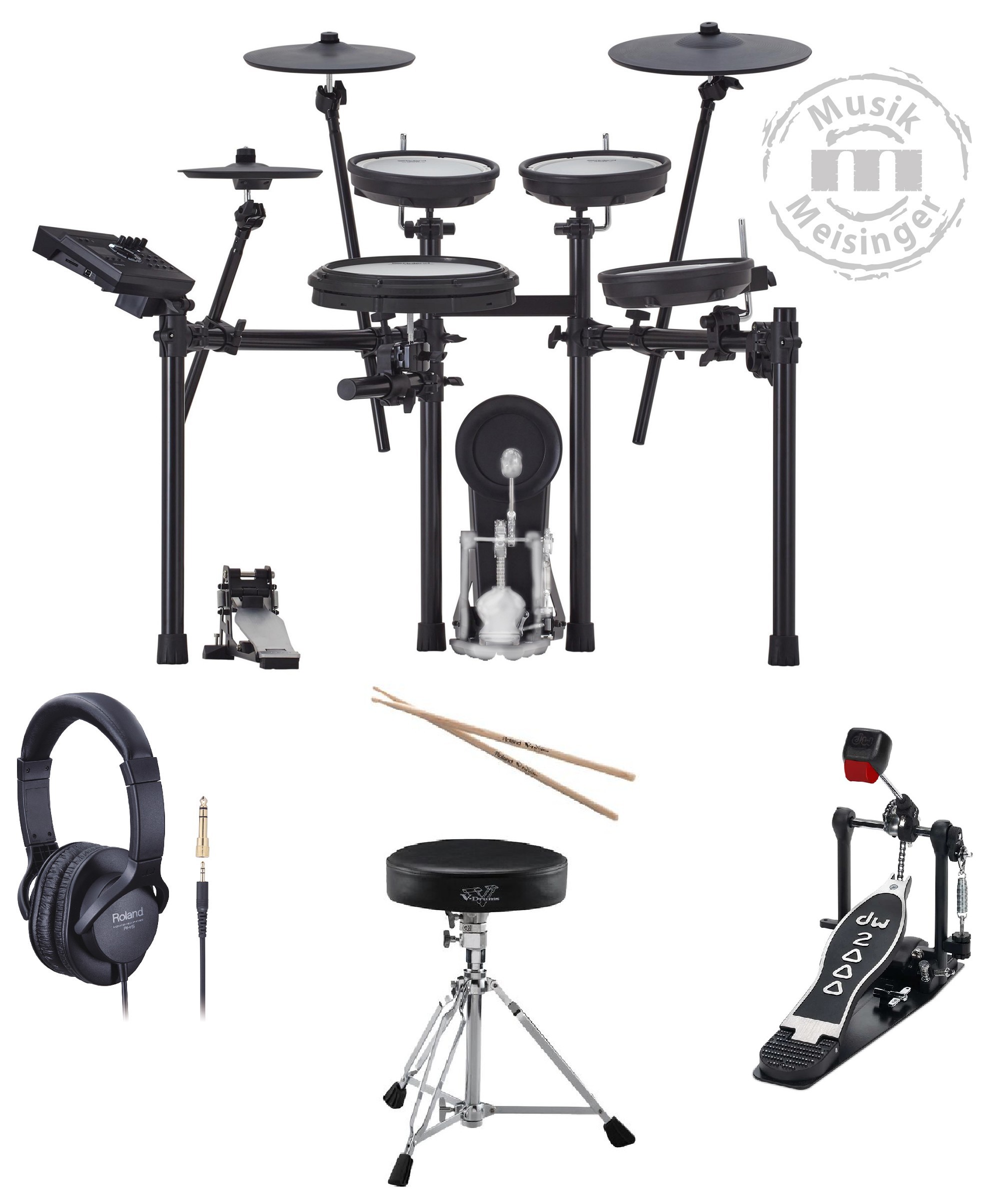 Roland TD-17KV2 E-Drum Set Bundle