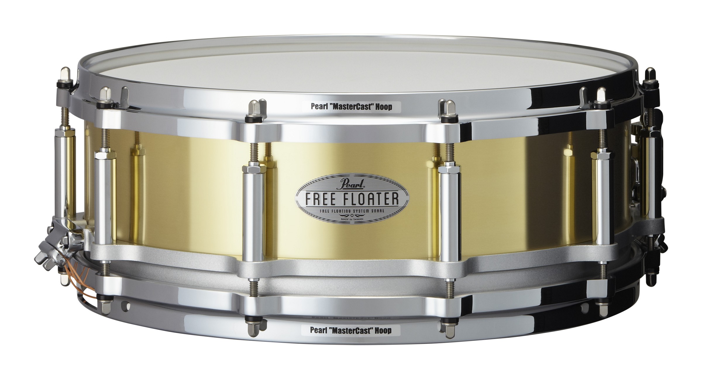 Pearl FTBR1450 Free Floating Brass Snare Drum 14"x 5"