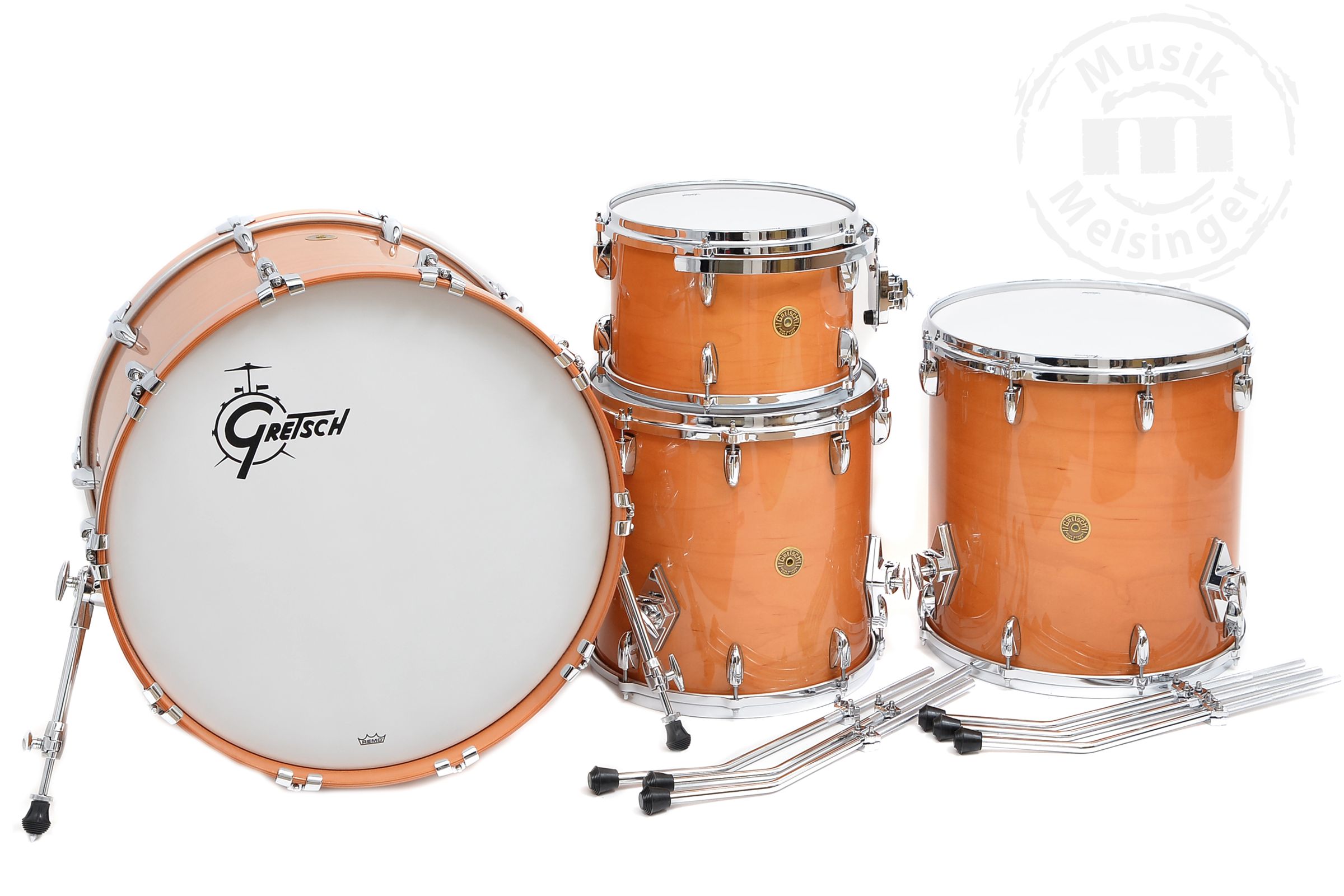 Gretsch USA Custom Kit 22B/12T/14FT/16FT Mill. Maple Gloss
