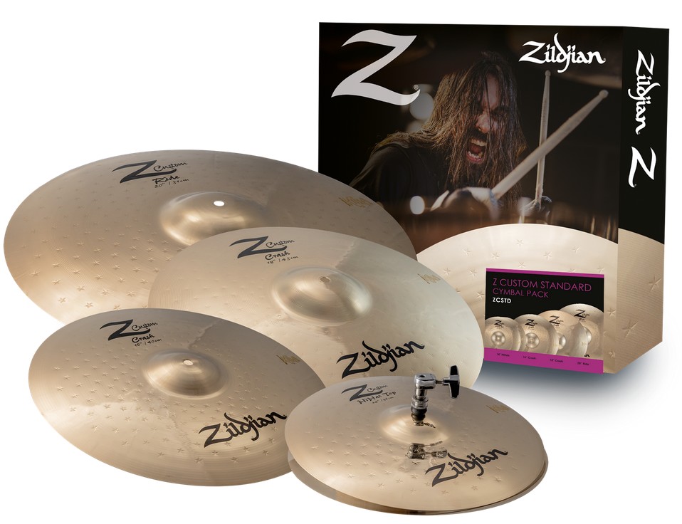 Zildjian Z Custom Standard Cymbal Pack 14H/16C/18C/20R