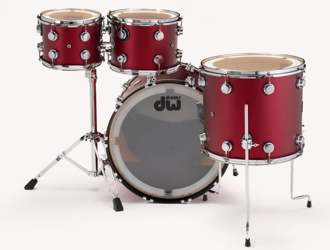 dw Collectors 22B/10T/12T/16F Black Cherry Metallic