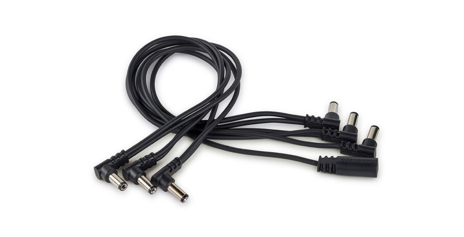 RockBoard Flat Daisy Chain Cable, Angled - 6 Outputs