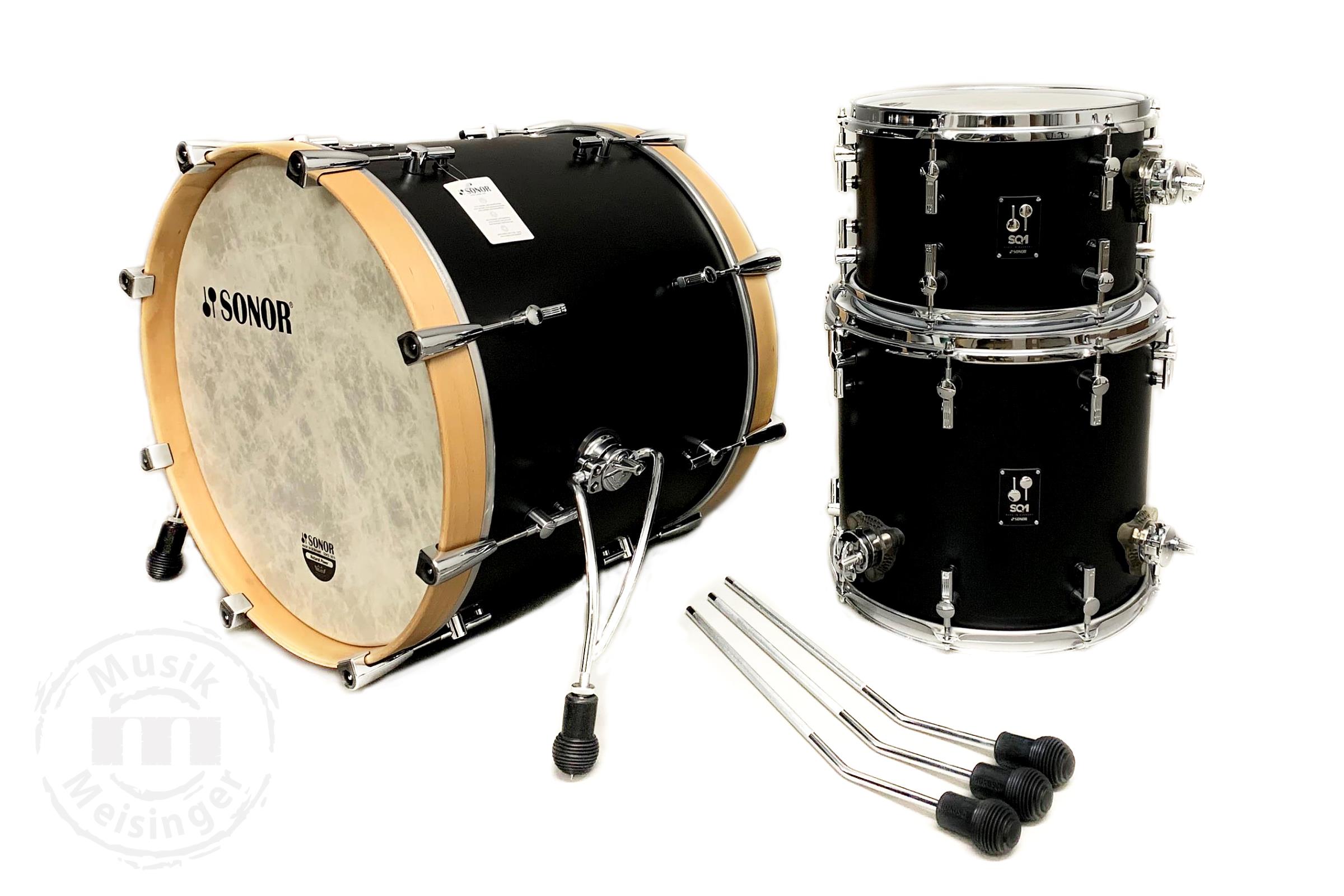 Sonor SQ1 Shell Set GT Black 24BD/13T/16FT