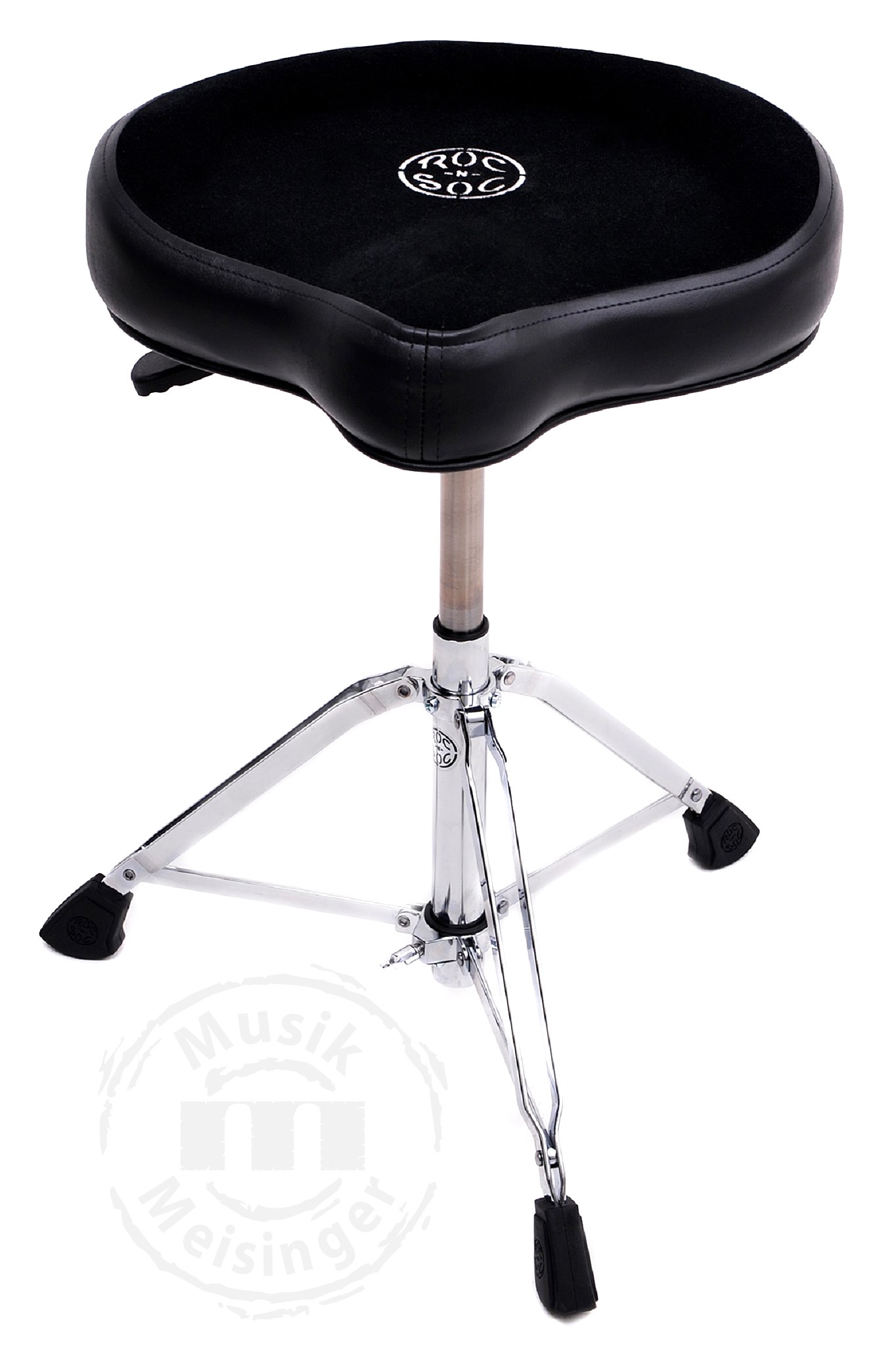 ROC-N-SOC Nitro Throne Sattel Retro Schwarz