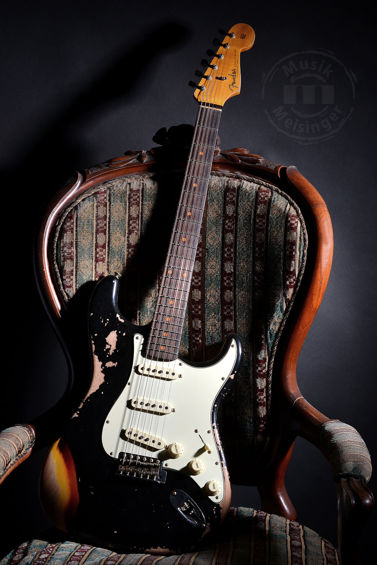 FENDER B3 60 STRAT HREL - ABLK/3TSB