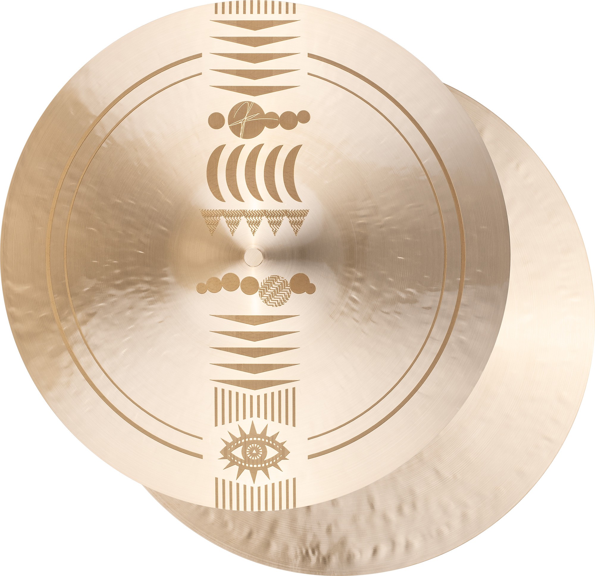 Meinl Artist Design Cymbal 14" Anika Nilles Lunar Hats