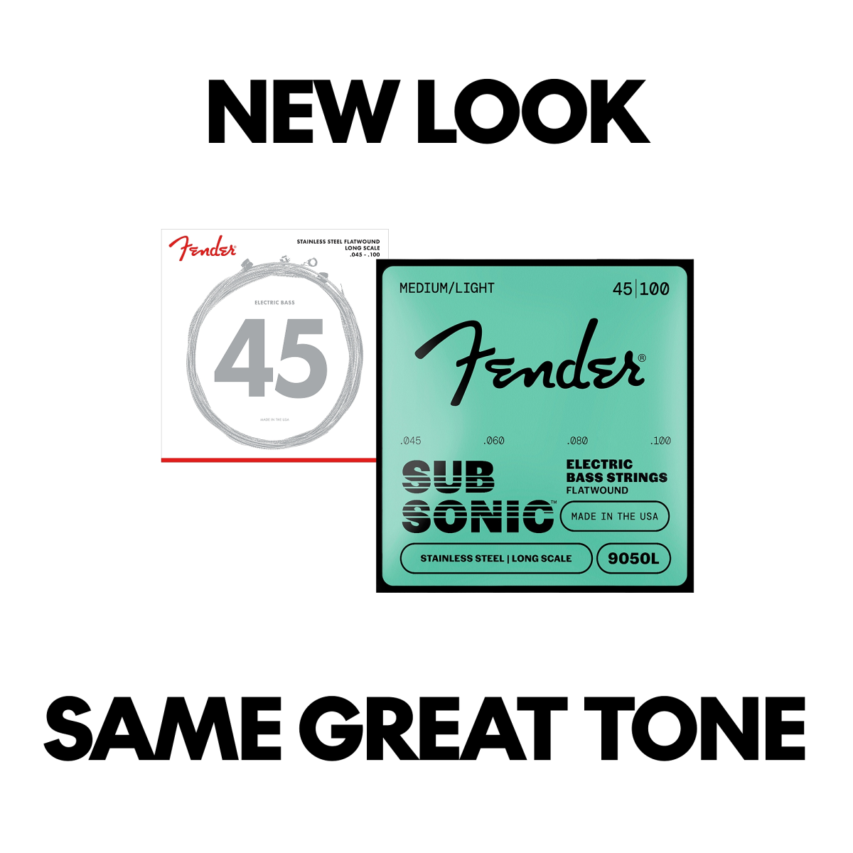 FENDER STNLS STL FW LS 9050L 45-100