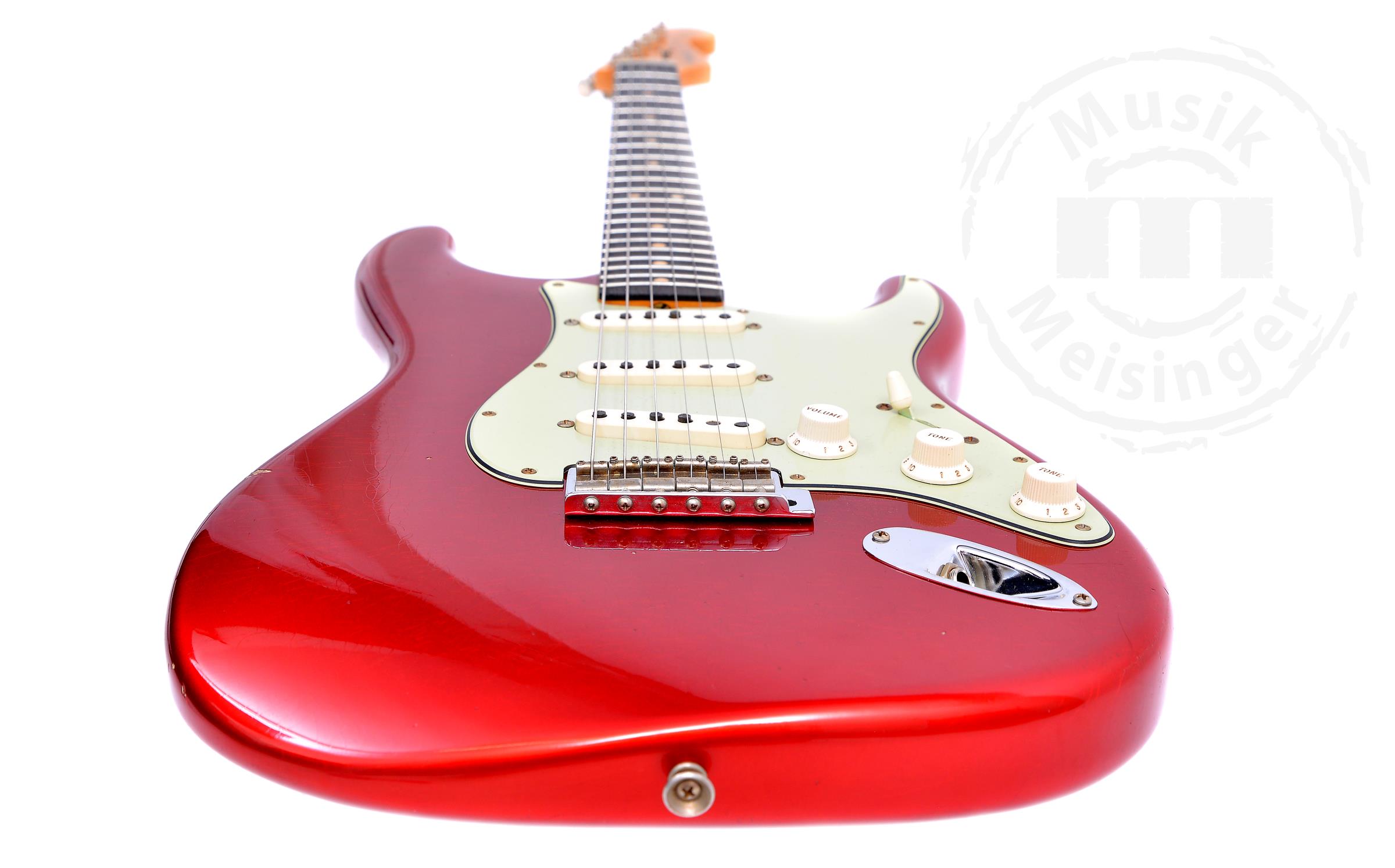 FENDER Custom Shop 1963 Strat Journey Man Candy Apple Red FENDER Custom Shop 1963 Strat Journey Man Candy Apple Red