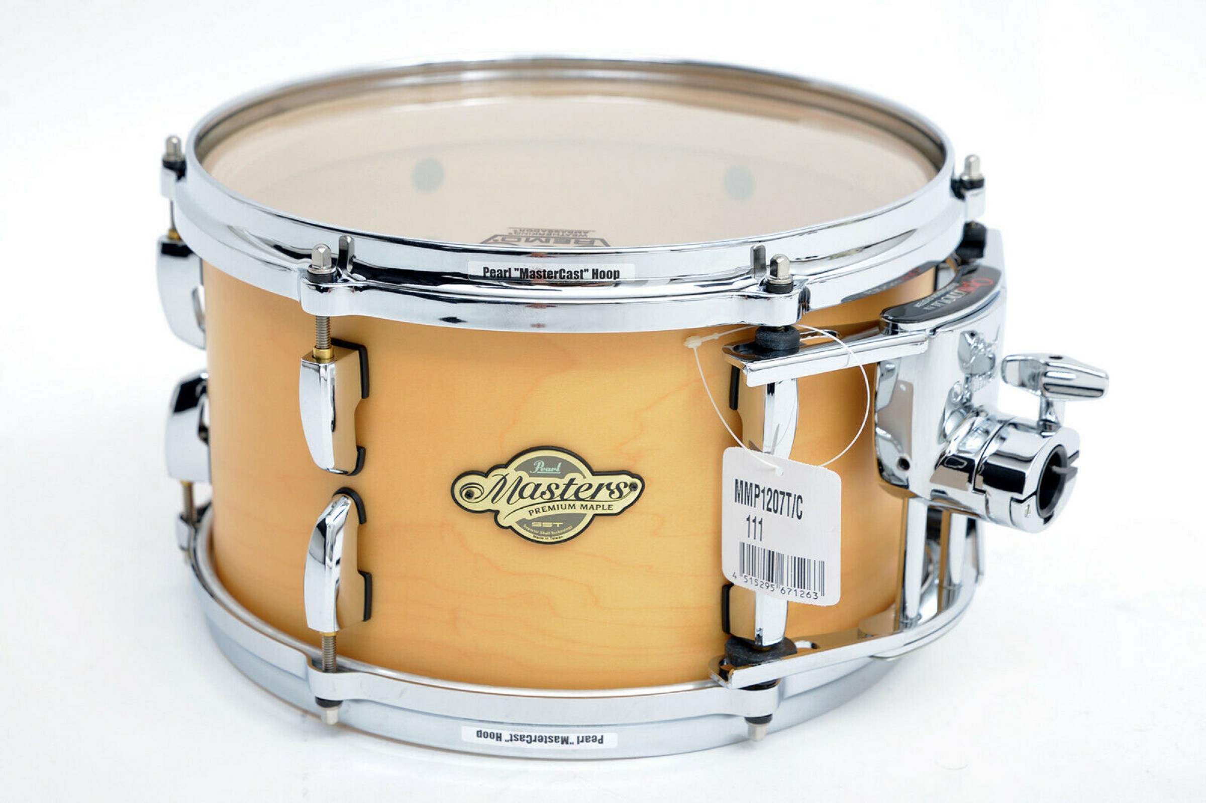 Pearl Masters MMP 12x7 Tom Tom Matt Natural Maple Pearl Masters MMP 12x7 Tom Tom Matt Natural Maple