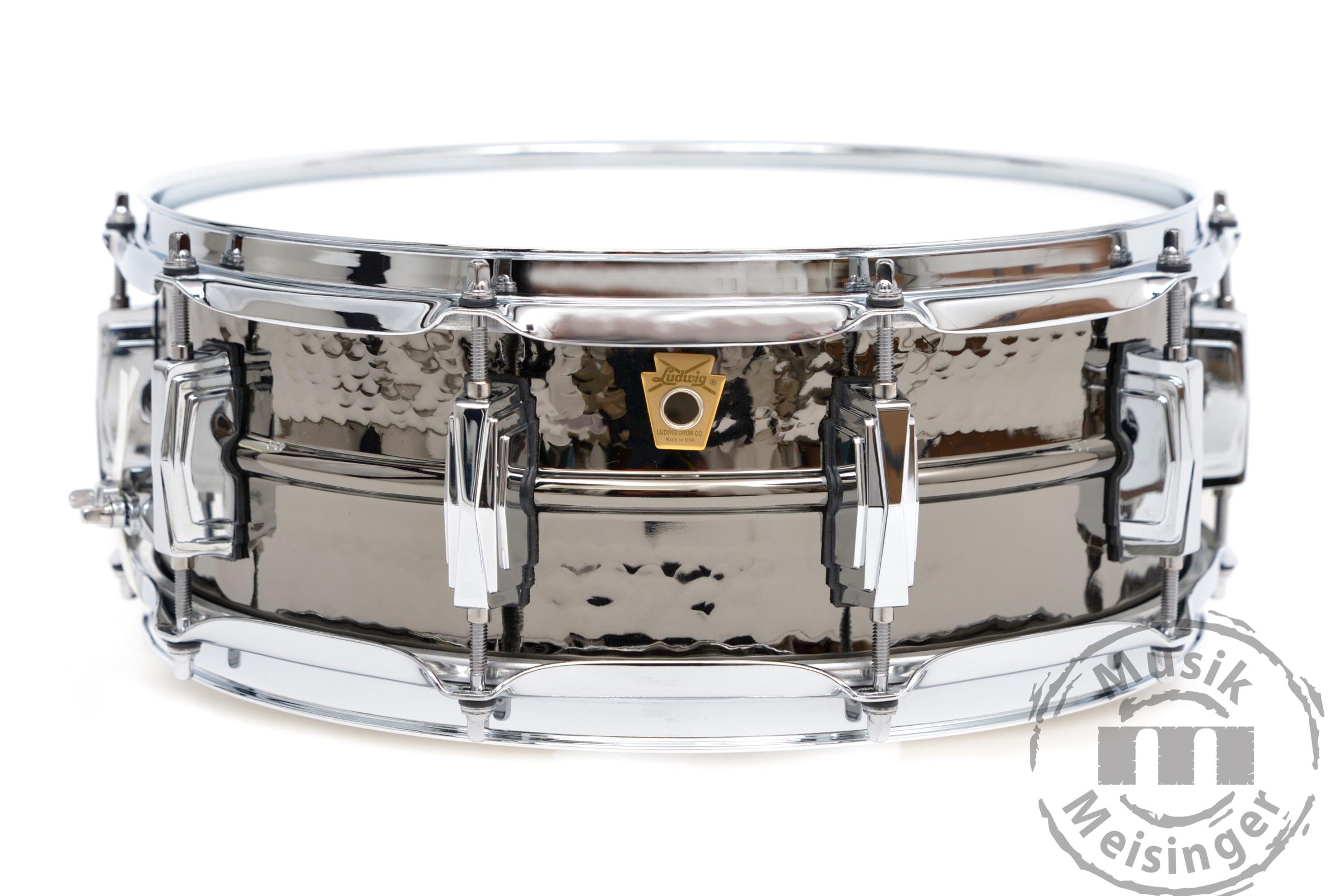 Ludwig LB416K Black Beauty Hammered 14x5 Snare
