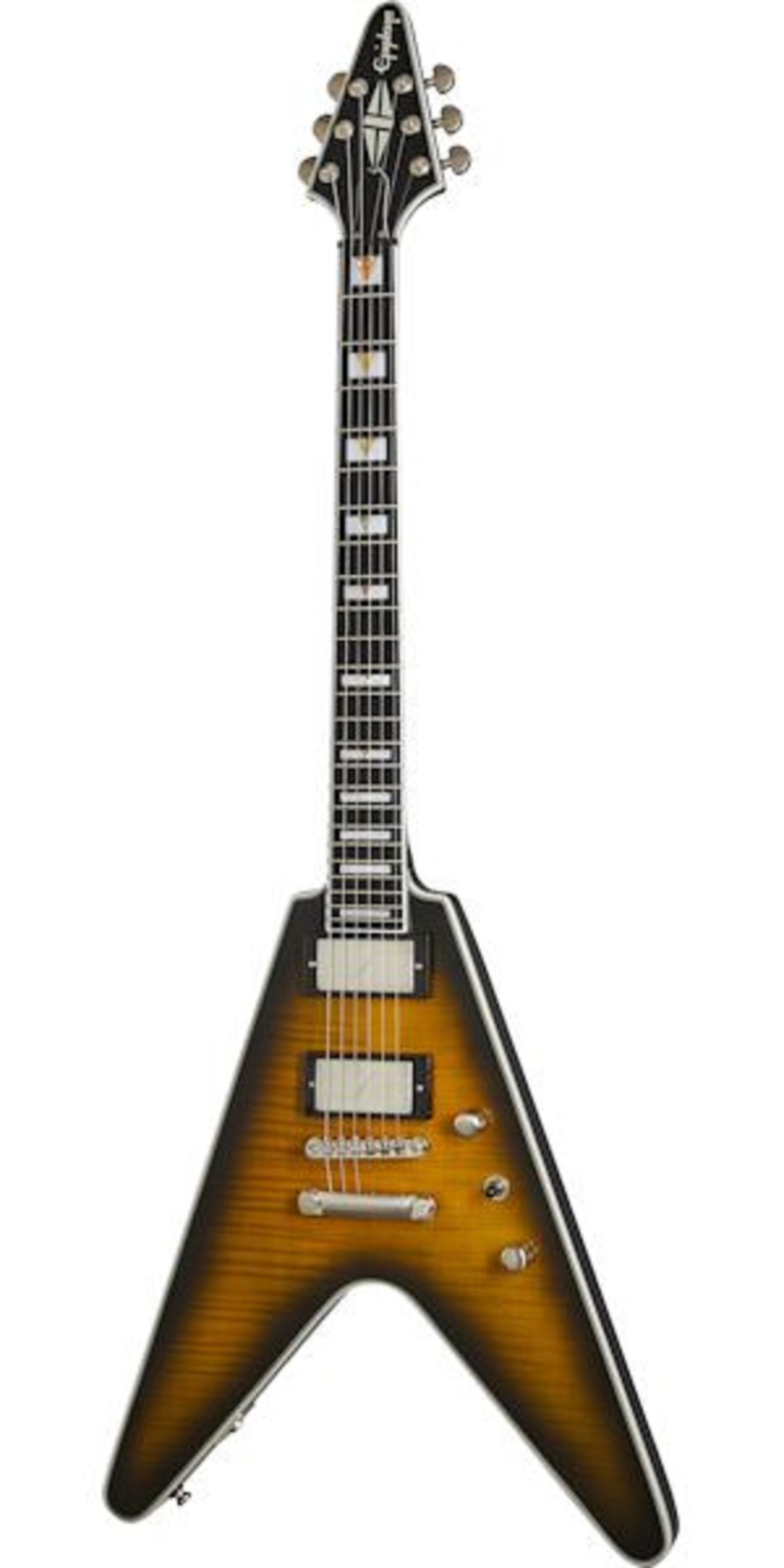 Epiphone Flying V Prophecy Yellow Tiger Gloss