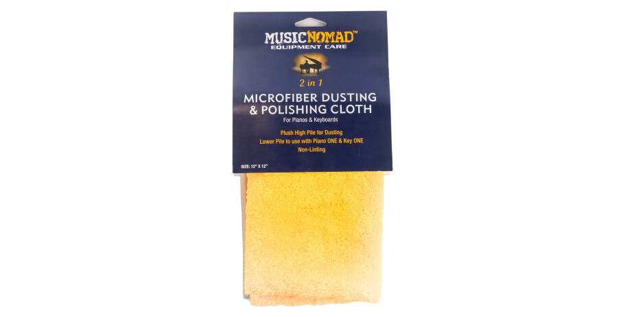 MusicNomad Microfiber Dusting & Polish Cloth (MN230)