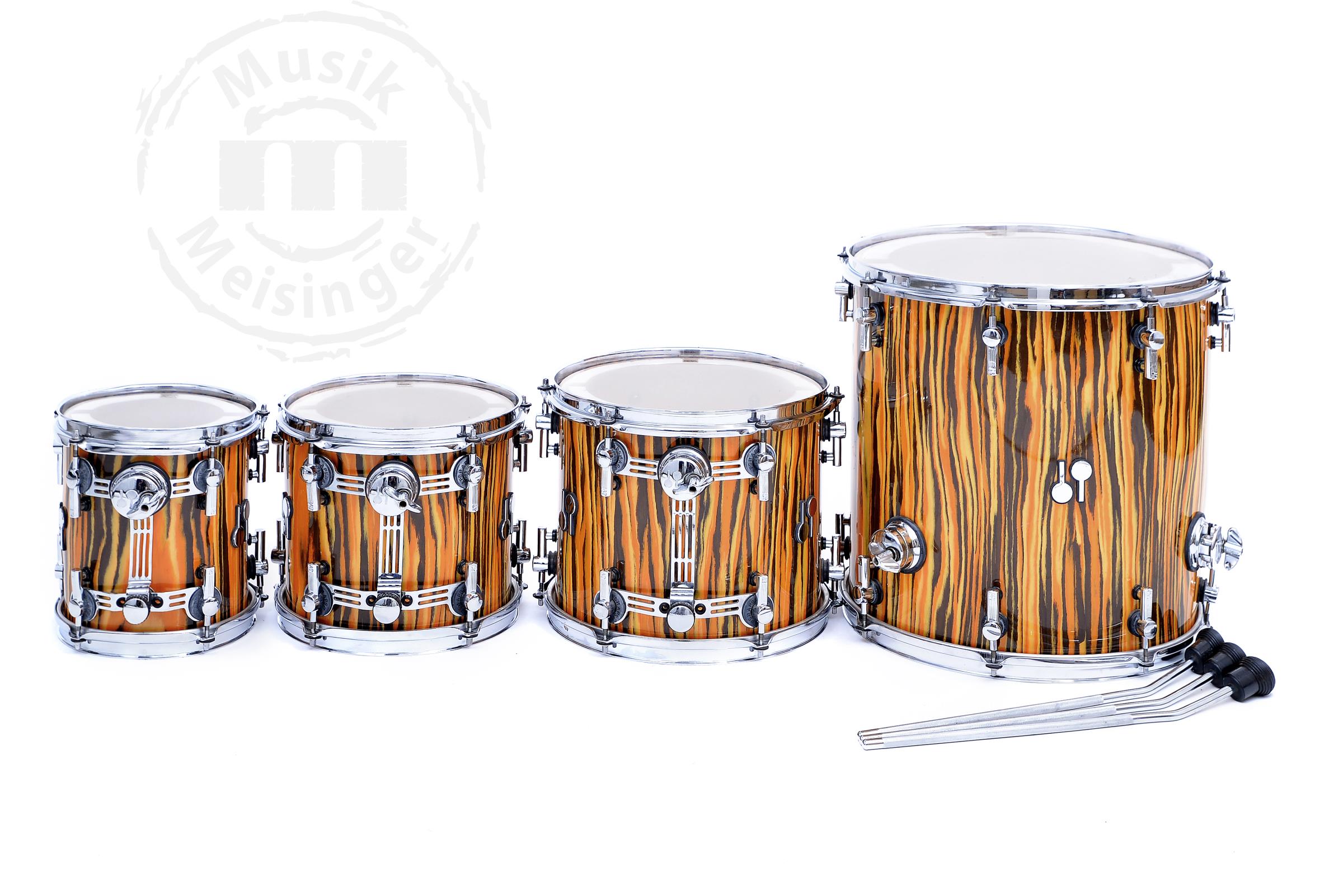 Sonor SQ2 22BD/8TT/10TT/12TT/16FT inkl. DTH+TS Tiger Finish