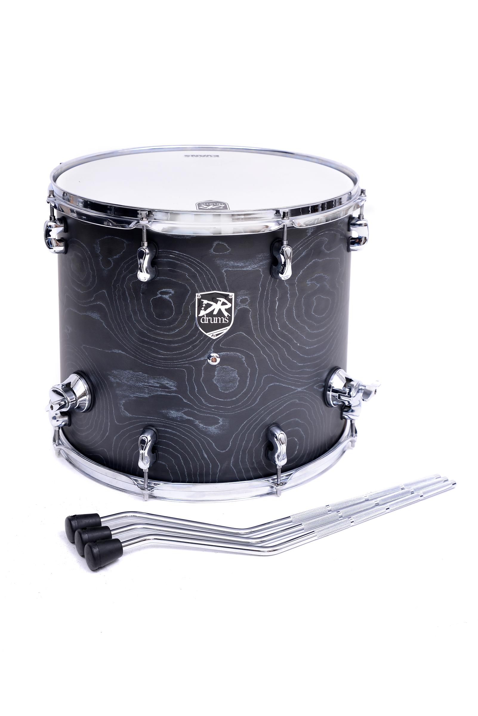 DR Drums Stage Attack 14x14 Floortom Black Bulls