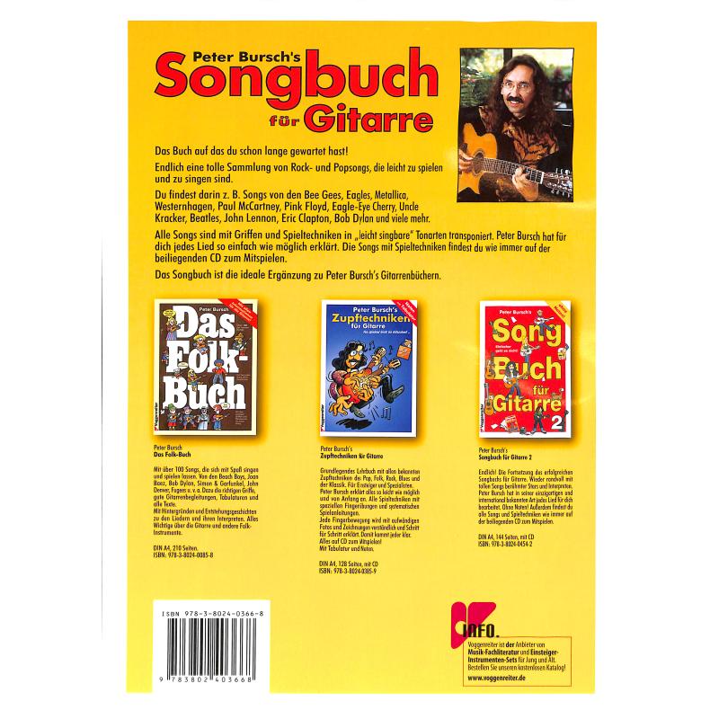 Songbuch für Gitarre I