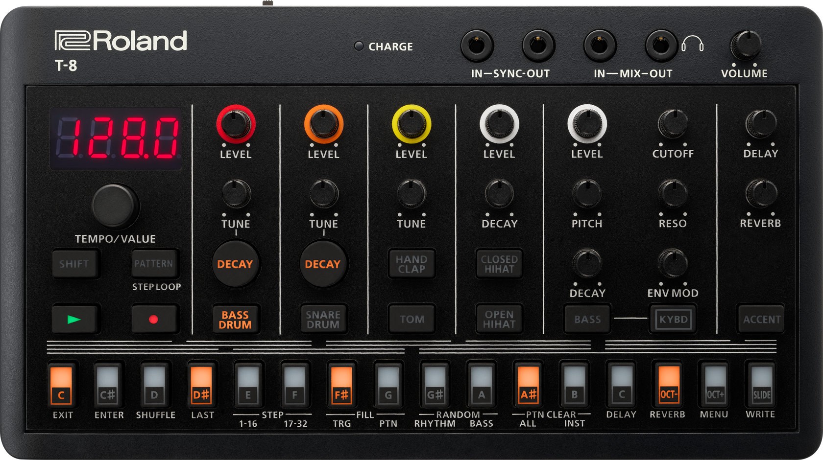 Roland T-8 Aira Compact Beat Machine