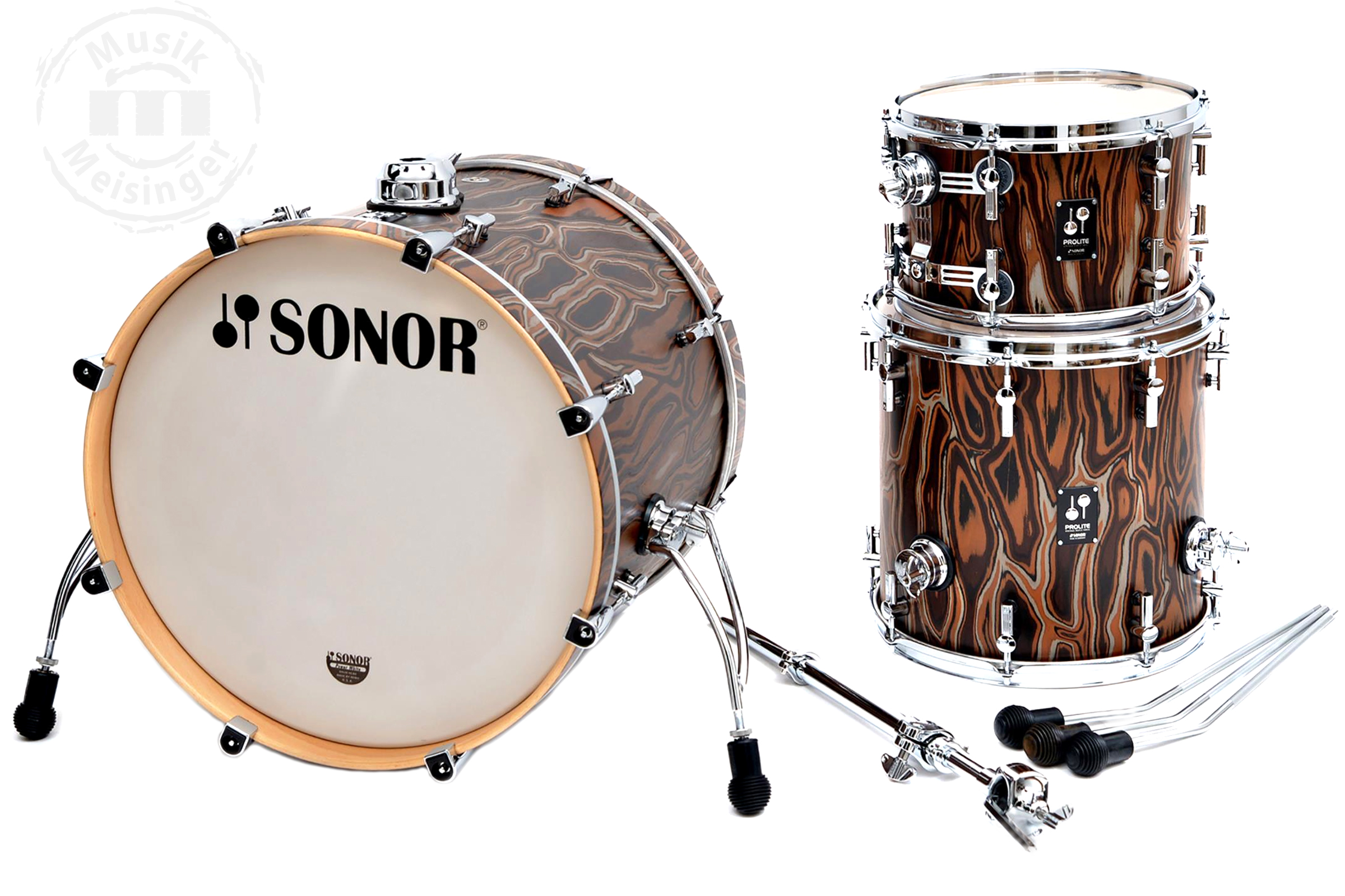 Sonor ProLite 22BD/12TT/16FT Elder Tree