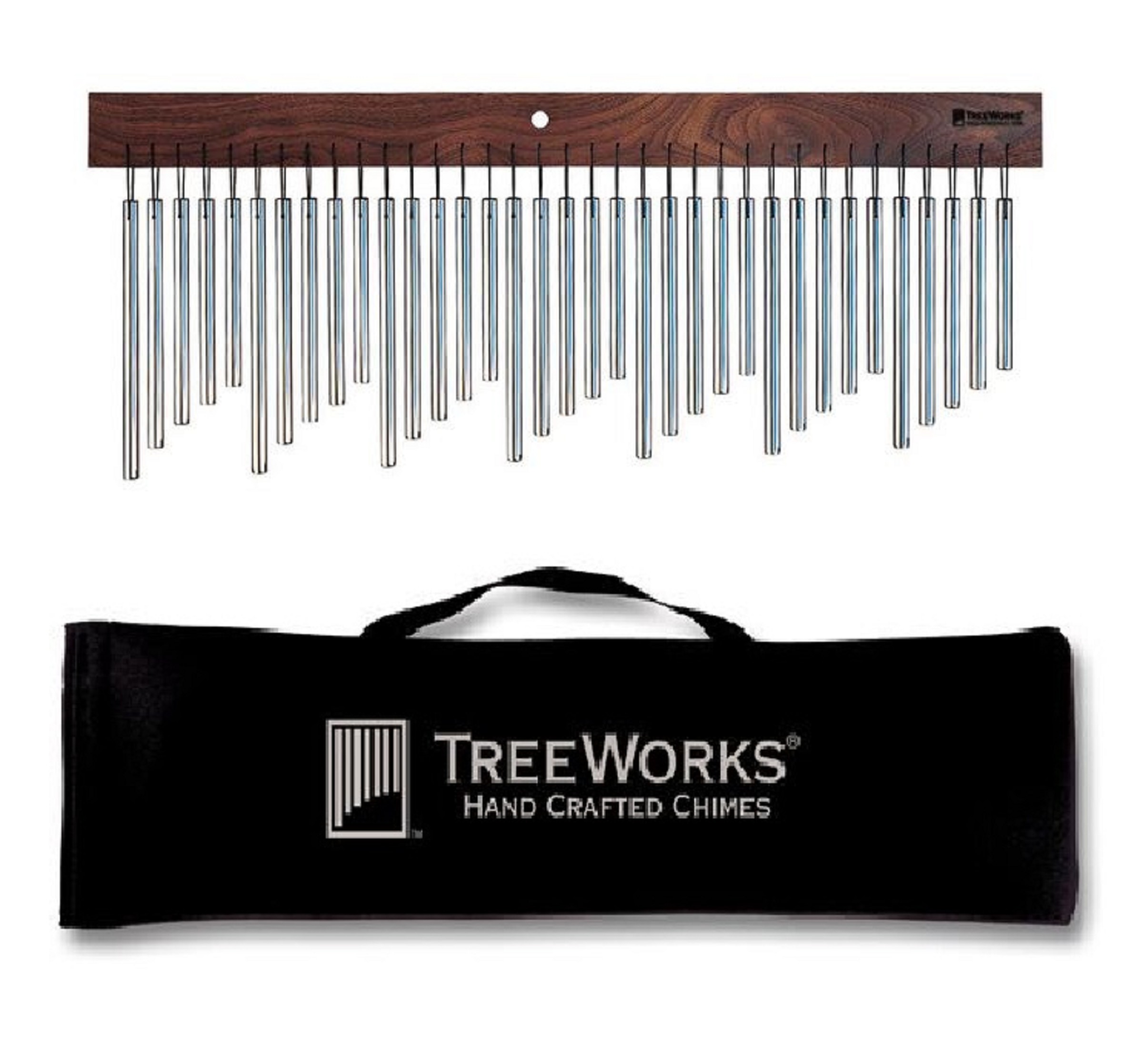 TreeWorks TRE35Xo EchoTree Chimes Single Row+LG24 35 Bars mit EchoEffe
