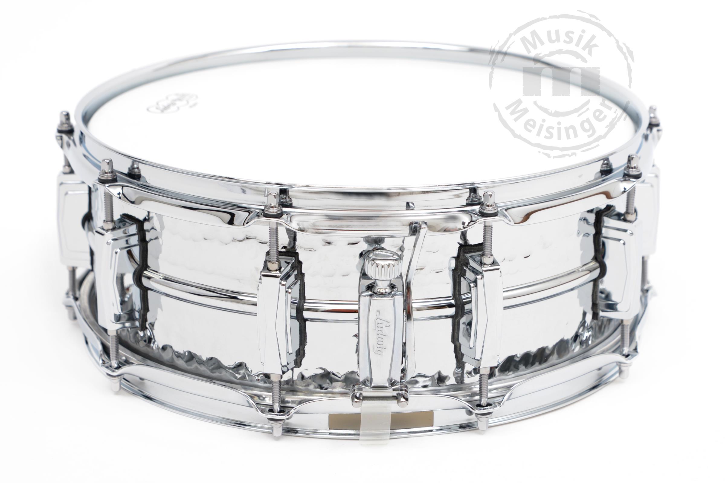 Ludwig LM400K Supraphonic Hammered 14x5 Snare