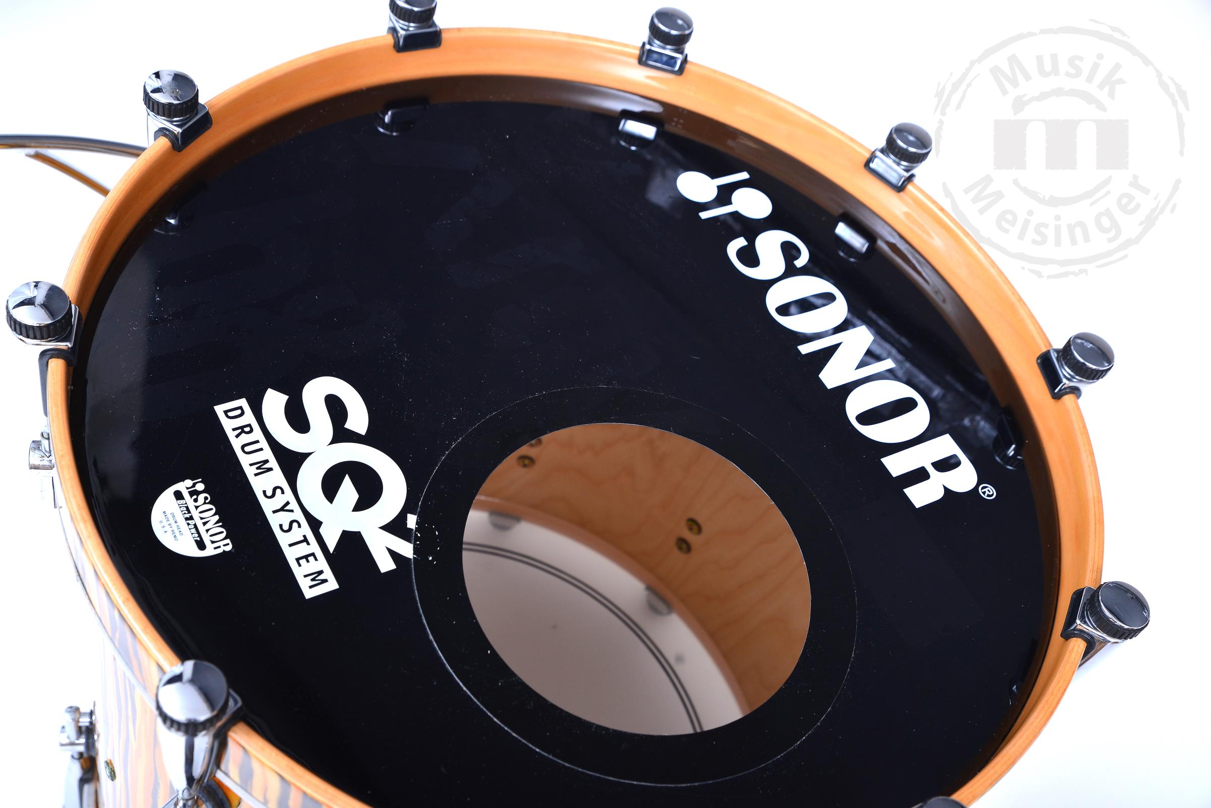 Sonor SQ2 22BD/8TT/10TT/12TT/16FT inkl. DTH+TS Tiger Finish