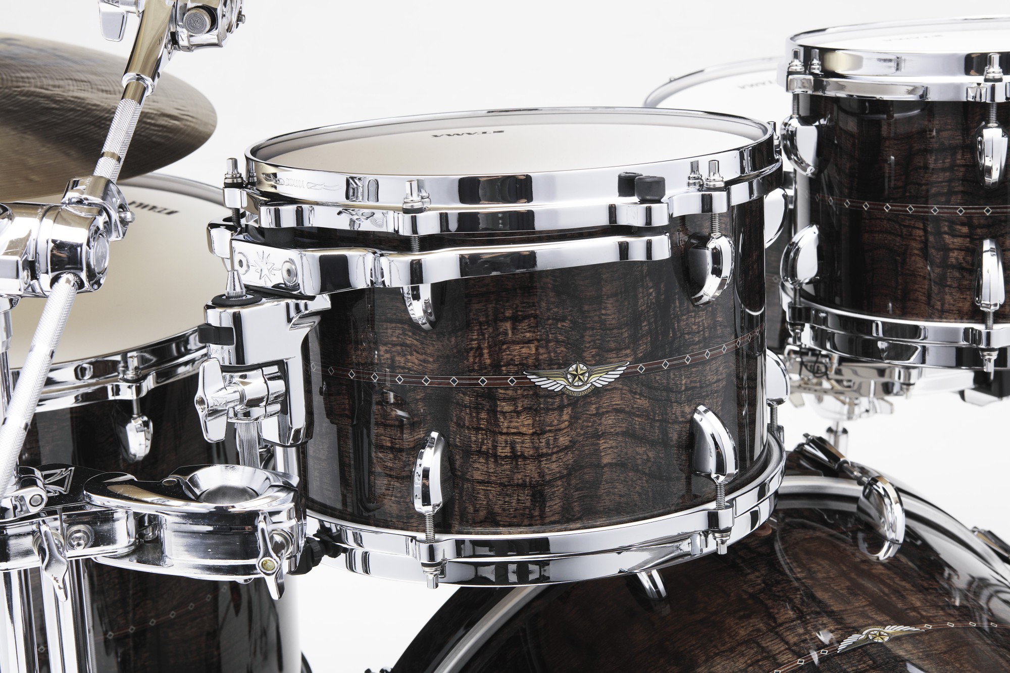 Tama Star Maple 22B/10T/12T/16FT Charcoal Brown Paraiso