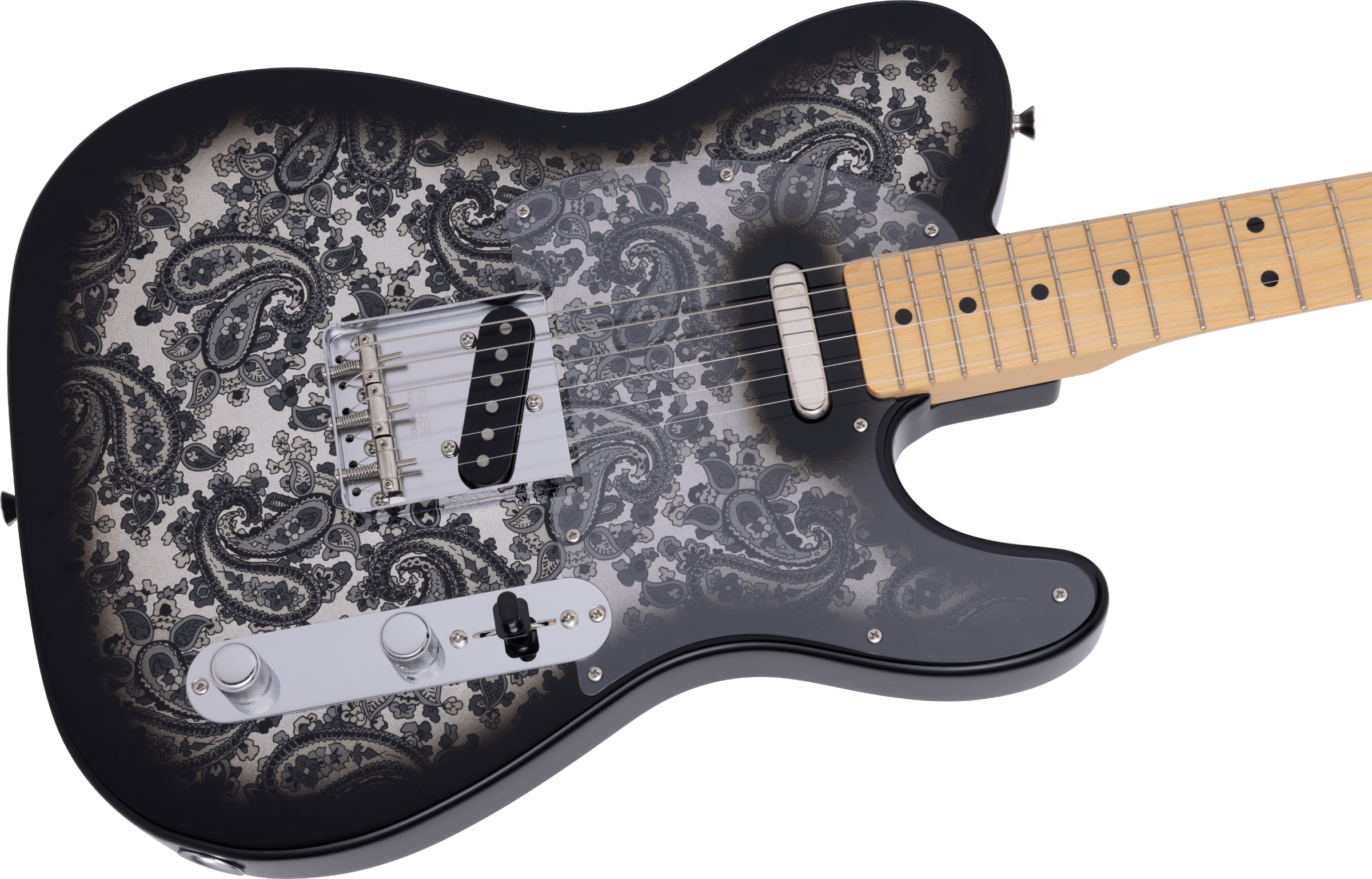 FENDER LTD TELE MN BLACK PAISLEY JP-25 FENDER LTD TELE MN BLACK PAISLEY JP-25