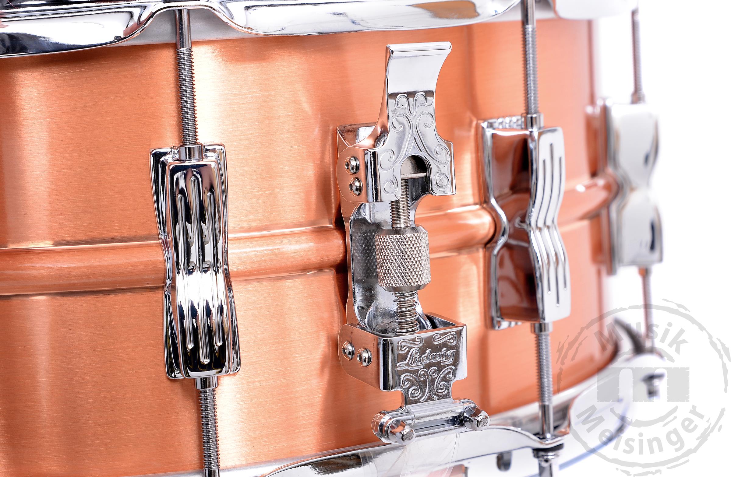 Ludwig LC654BM 14"x6,5" Acrolite Copper Snare